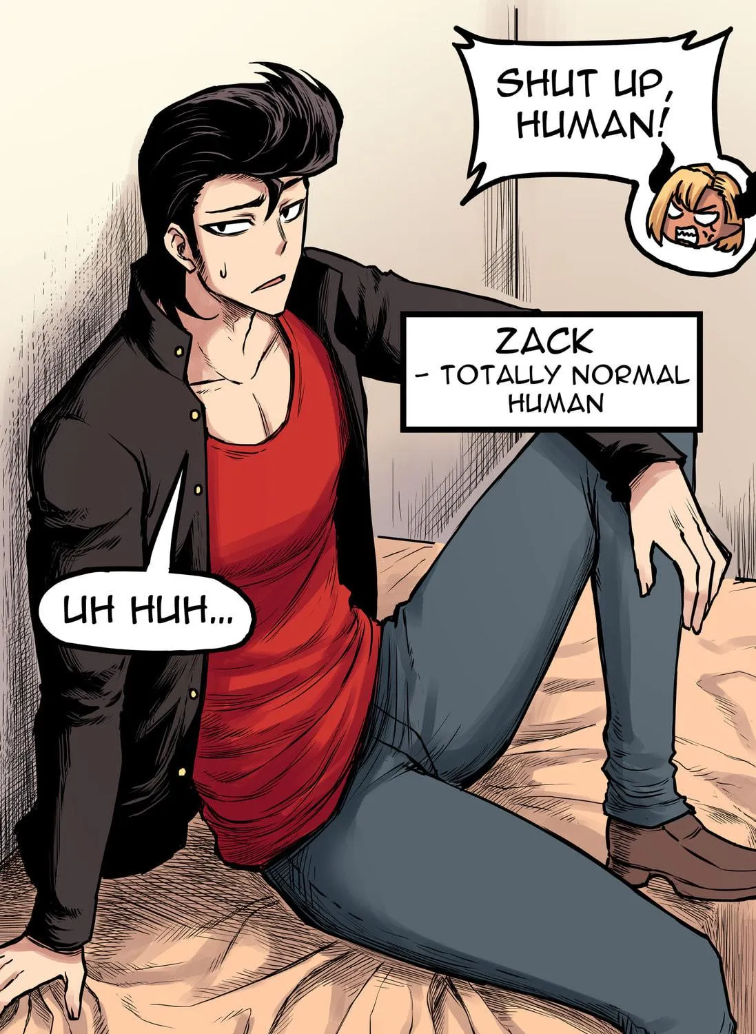 Satan's Daughter is a Succubus (Colored) Chapter 4 page 5 - 