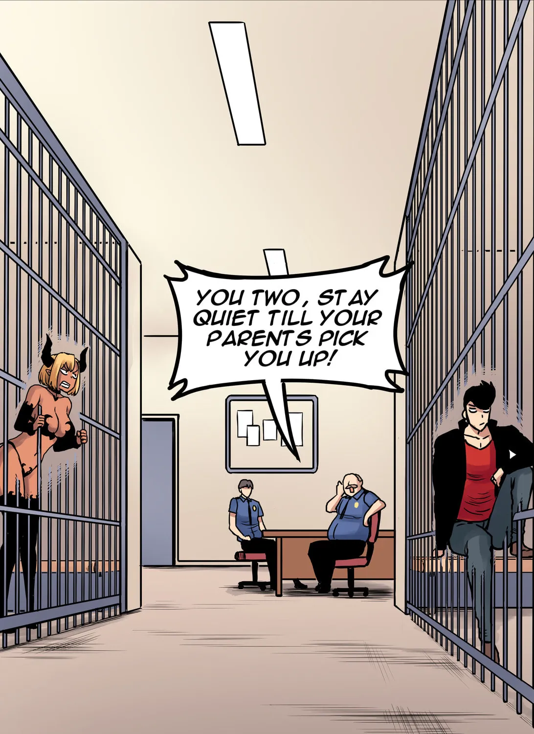 Satan's Daughter is a Succubus (Colored) Chapter 4 page 7 - 