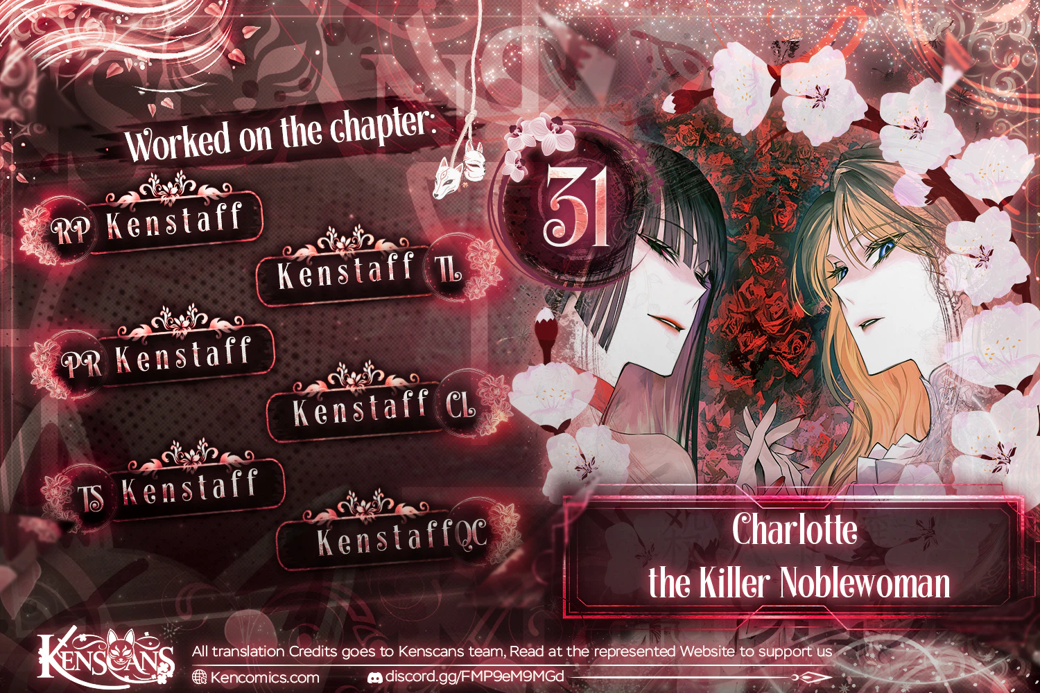 Satsujin Reijou Charlotte Chapter 31 page 1 - 