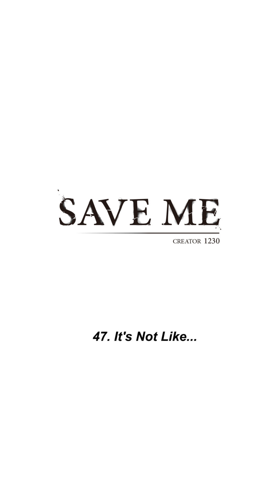 Save Me Chapter 47 page 14 - 