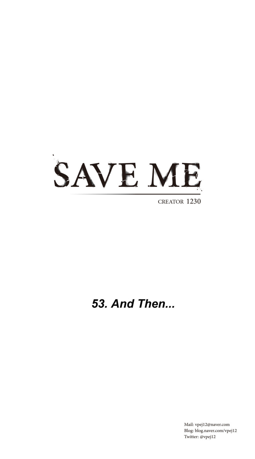 Save Me Chapter 53 page 50 - 