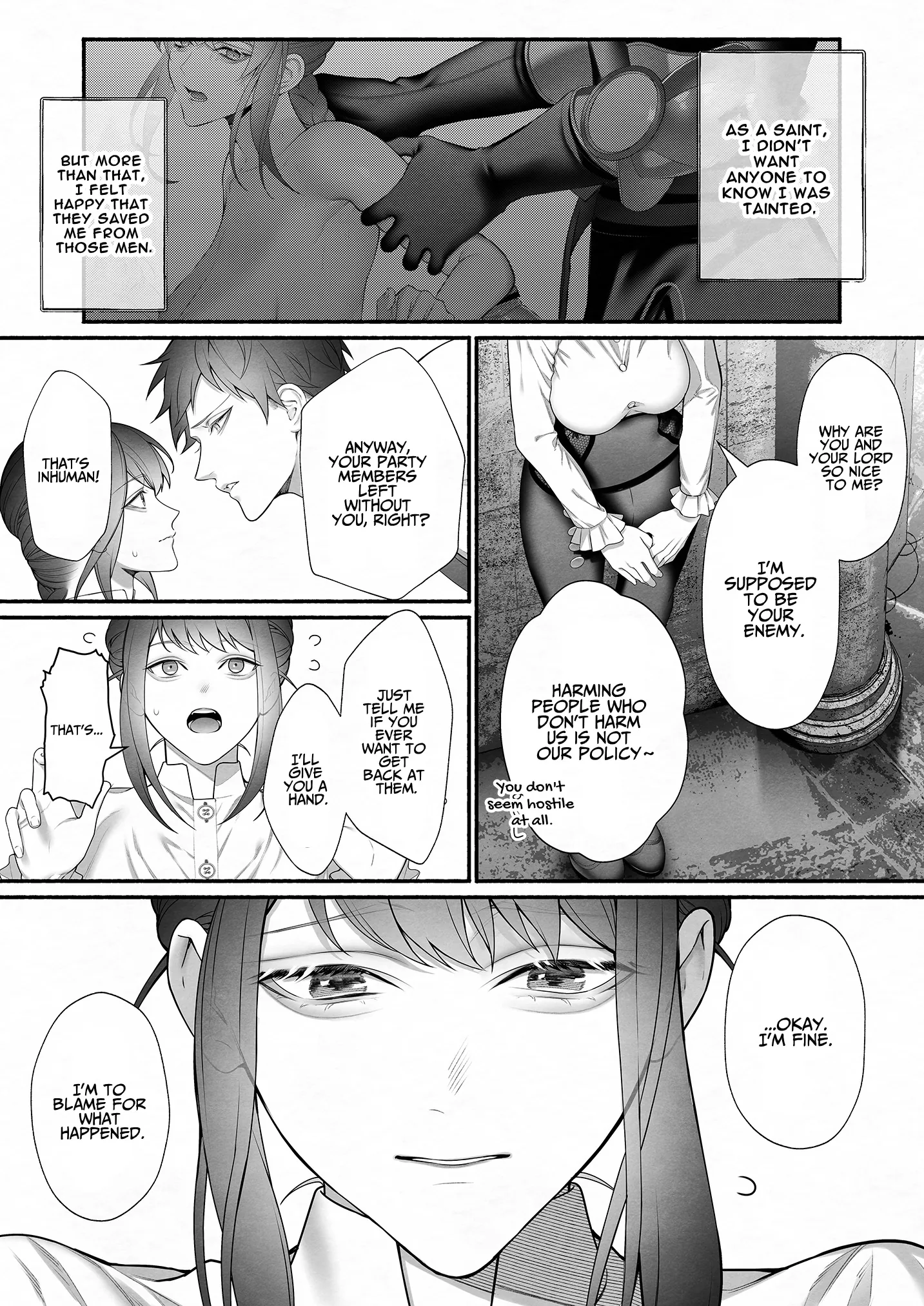 Saved from the Heroâ€™s Party by the Demon King Chapter 1 page 18 - 