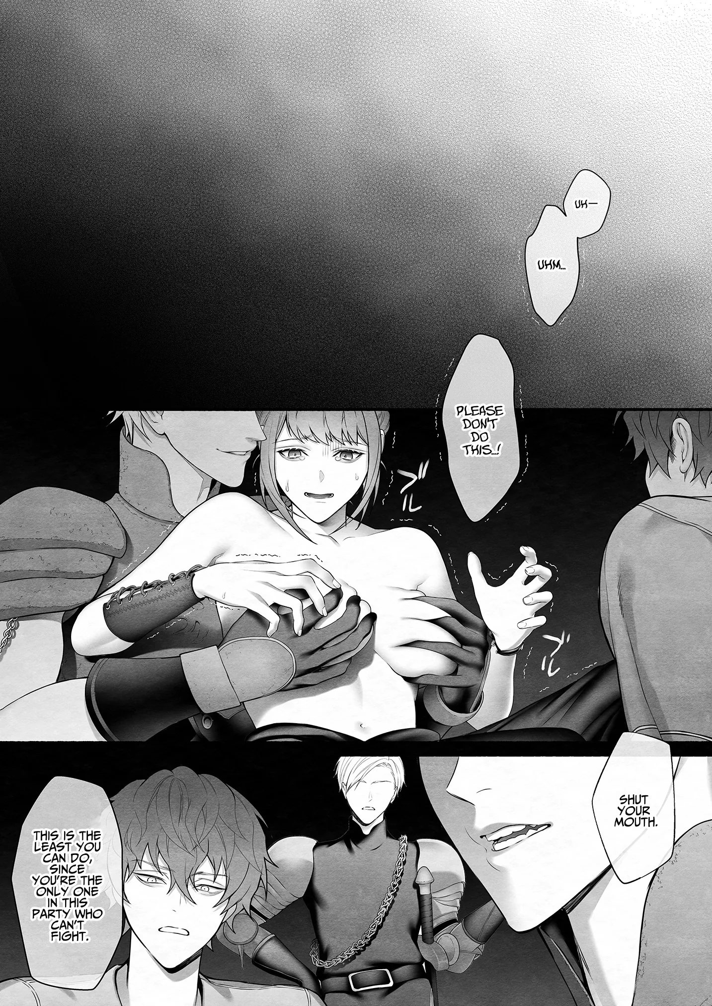 Saved from the Heroâ€™s Party by the Demon King Chapter 1 page 8 - 