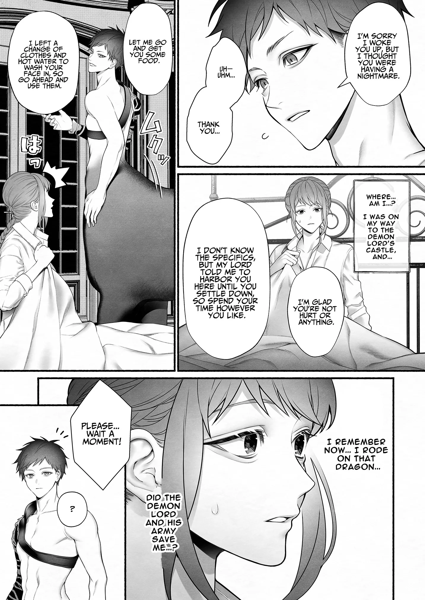 Saved from the Heroâ€™s Party by the Demon King Chapter 1 page 10 - 