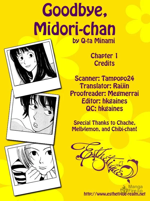 Sayonara Midori-chan Chapter 1 page 3 - 