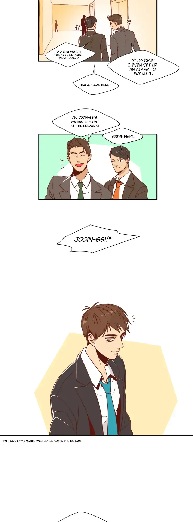 Secret Office Chapter 1 page 2 - 