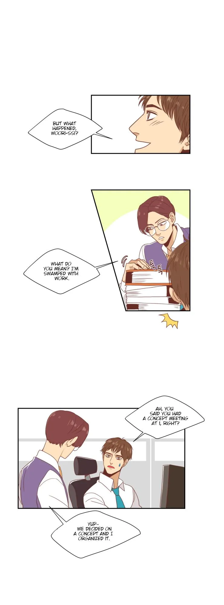Secret Office Chapter 2 page 5 - 