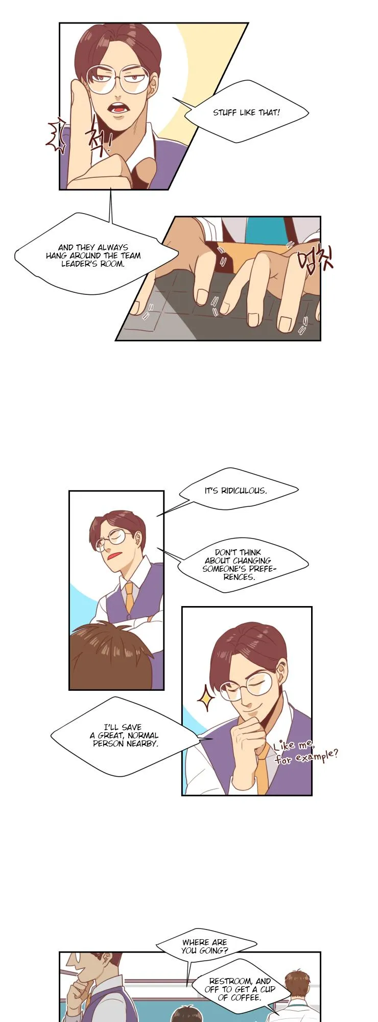 Secret Office Chapter 2 page 8 - 
