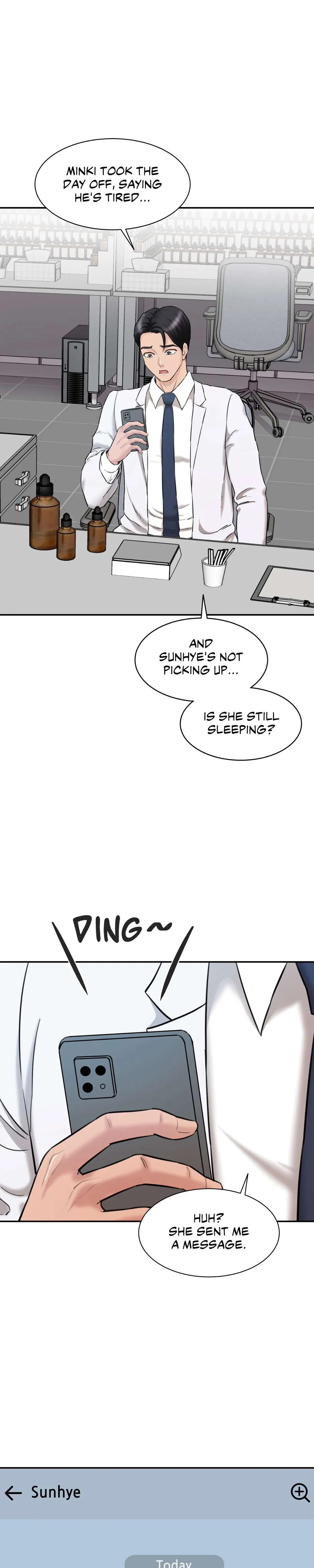 Secret Office Chapter 5 page 38 - 