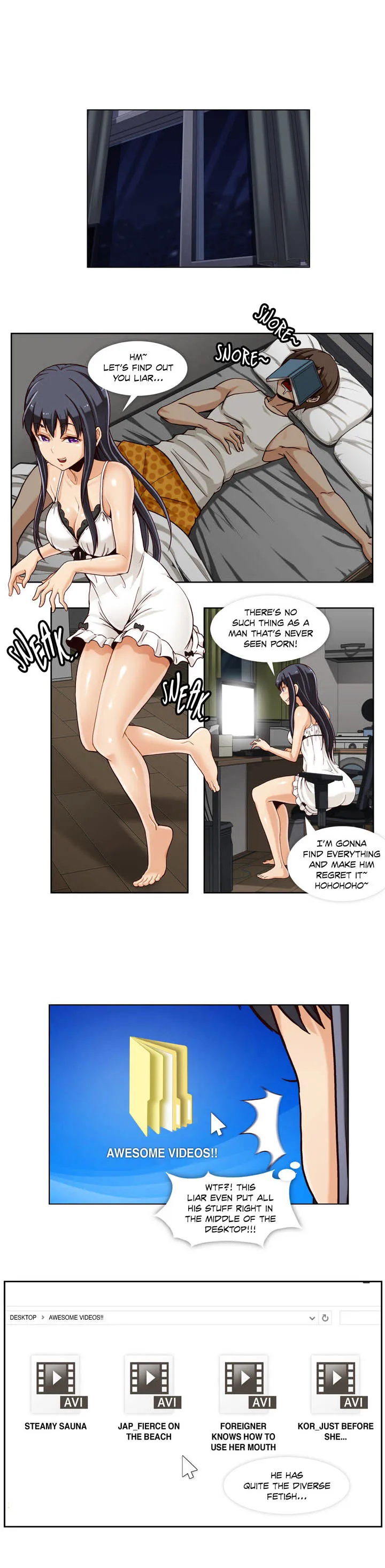 Secret X Folder Chapter 1 page 3 - 