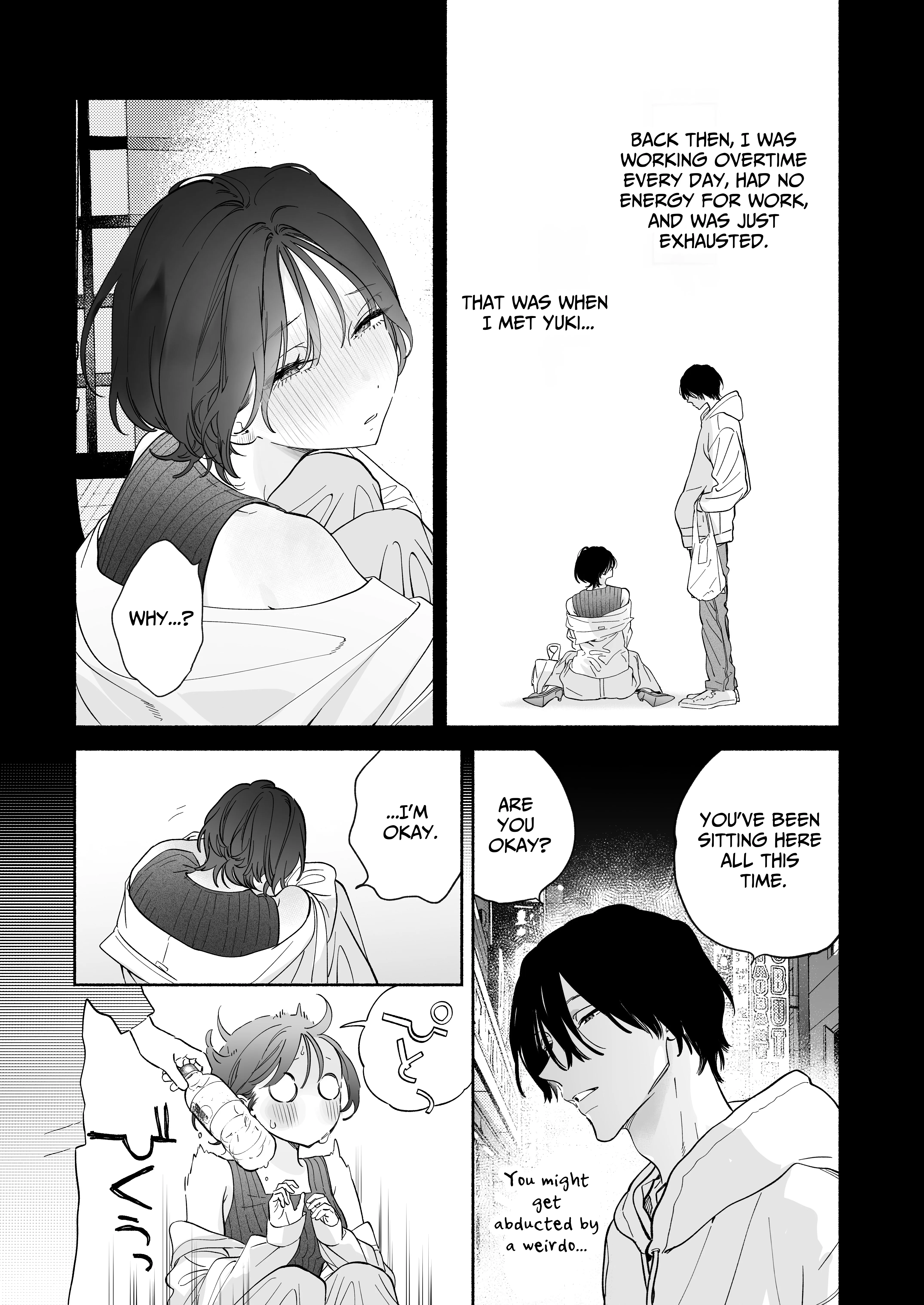 Seems the Serious Office Worker Shizuno Keeps a Pet Guy at Home Chapter 1 page 24 - 