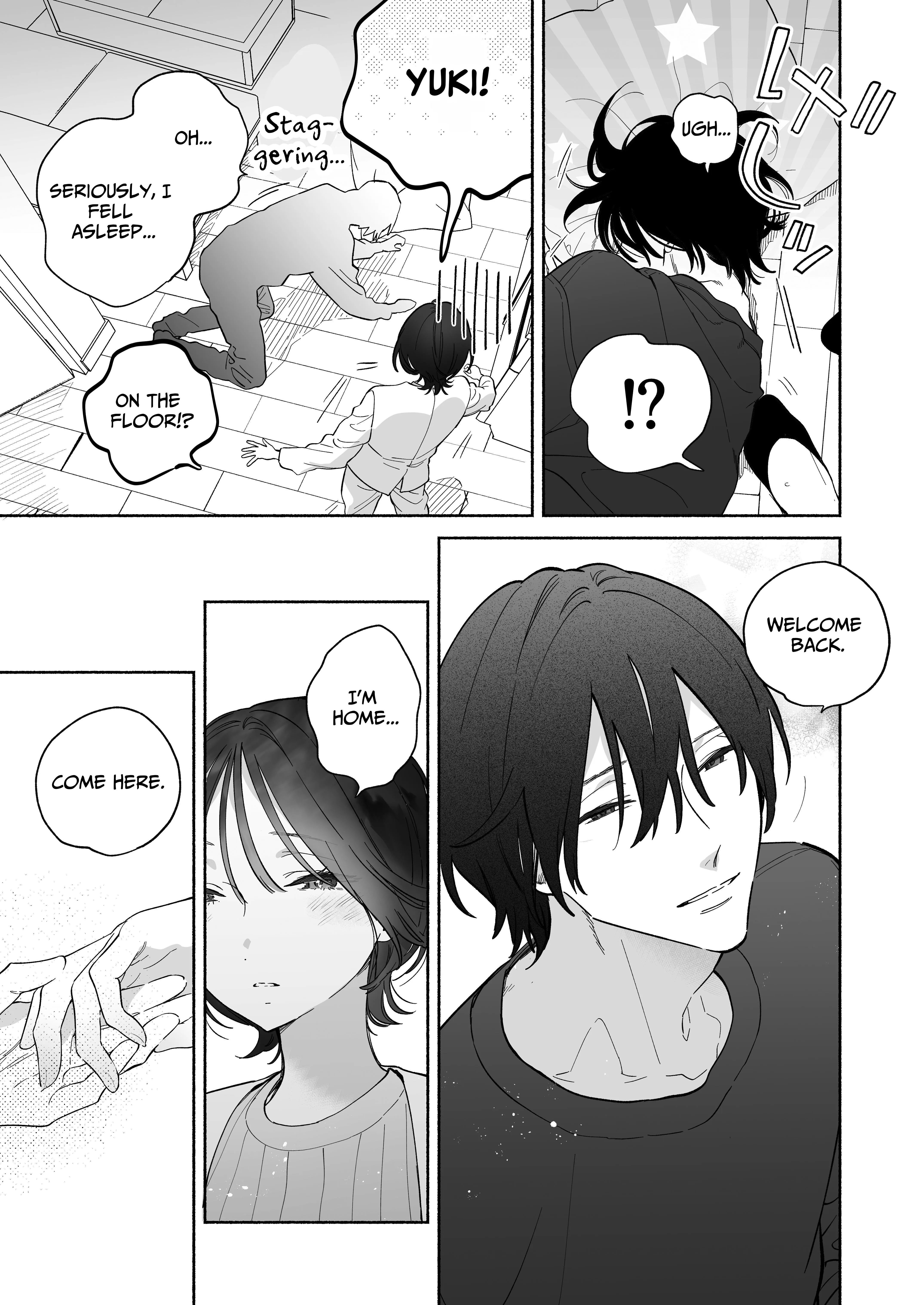 Seems the Serious Office Worker Shizuno Keeps a Pet Guy at Home Chapter 1 page 28 - 
