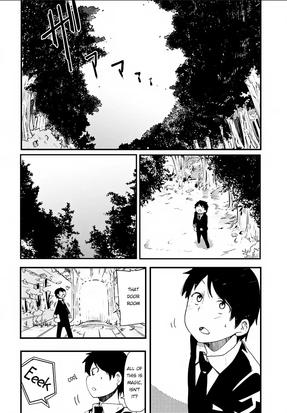Seichou Cheat de Nandemo Dekiruyou ni Natta ga, Mushoku dake wa Yamerarenai you desu Chapter 1 page 22 - 