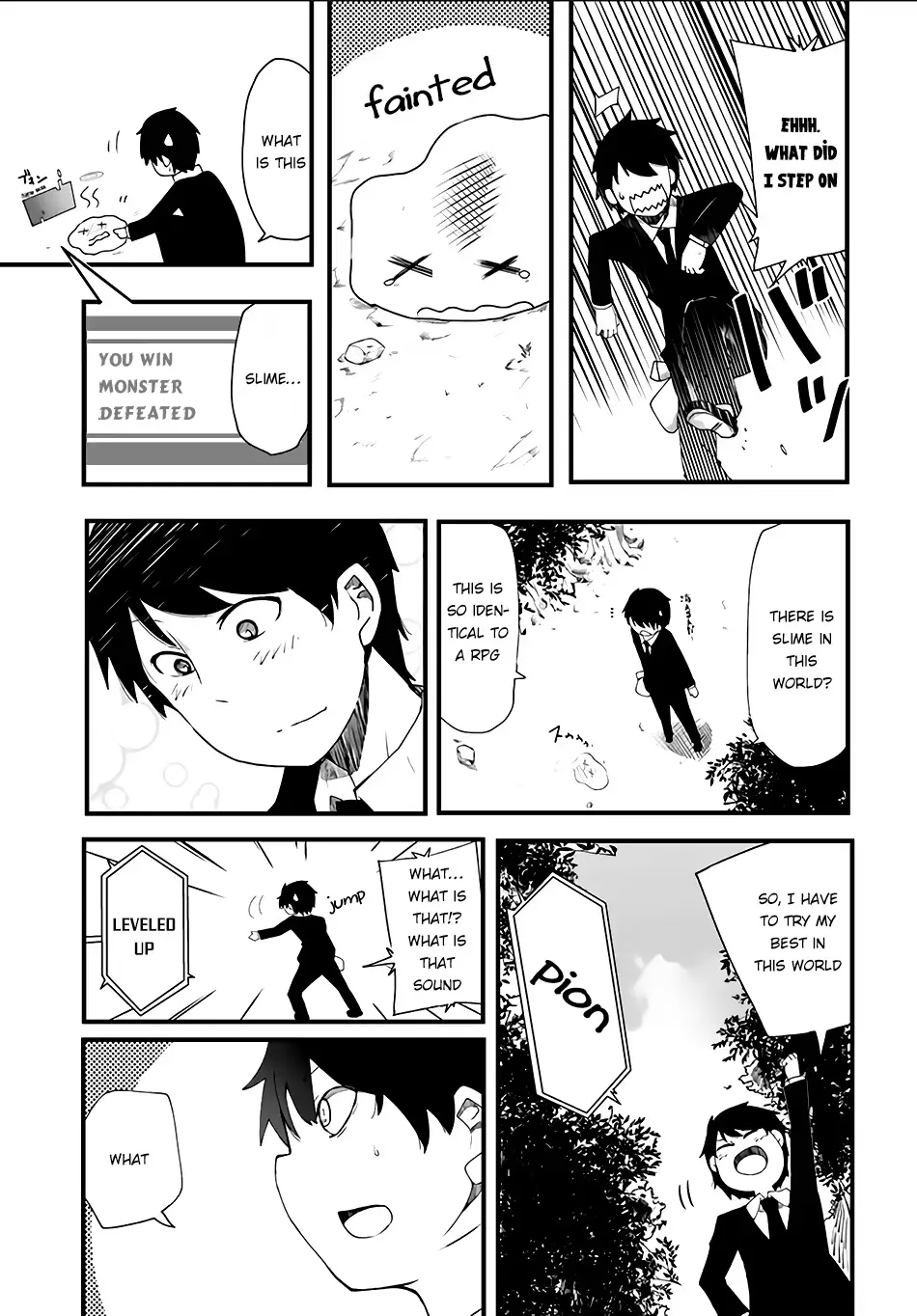 Seichou Cheat de Nandemo Dekiruyou ni Natta ga, Mushoku dake wa Yamerarenai you desu Chapter 1 page 23 - 