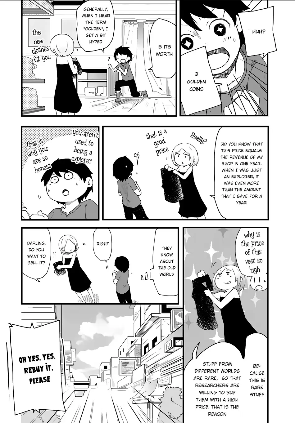 Seichou Cheat de Nandemo Dekiruyou ni Natta ga, Mushoku dake wa Yamerarenai you desu Chapter 1 page 32 - 