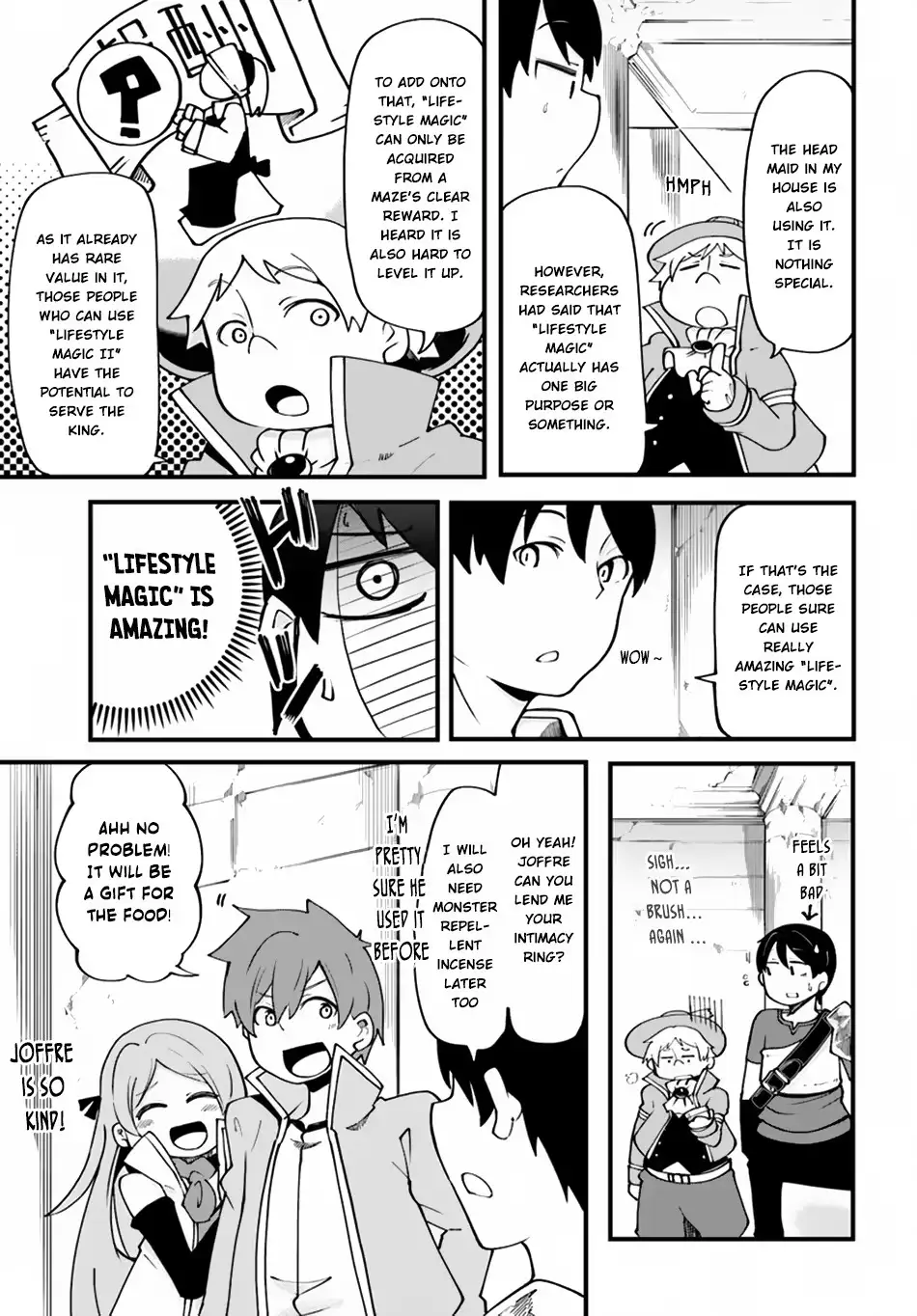 Seichou Cheat de Nandemo Dekiruyou ni Natta ga, Mushoku dake wa Yamerarenai you desu Chapter 14 page 10 - 