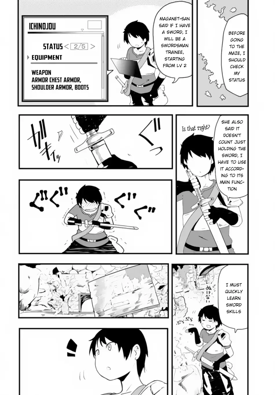 Seichou Cheat de Nandemo Dekiruyou ni Natta ga, Mushoku dake wa Yamerarenai you desu Chapter 2 page 17 - 
