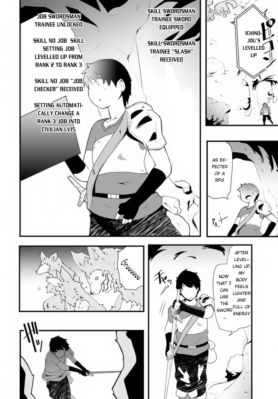 Seichou Cheat de Nandemo Dekiruyou ni Natta ga, Mushoku dake wa Yamerarenai you desu Chapter 2 page 27 - 