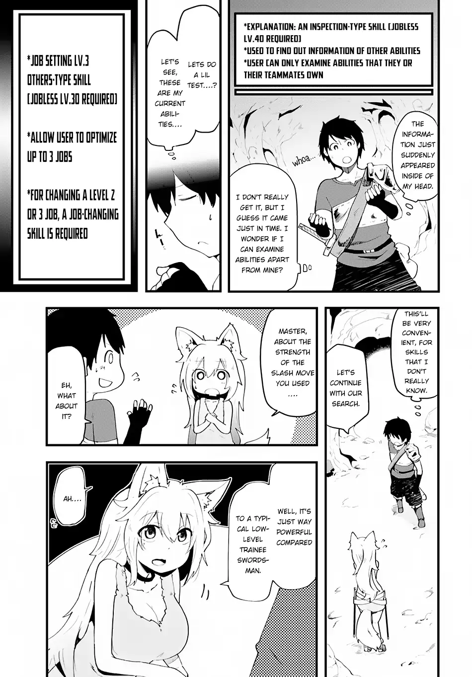 Seichou Cheat de Nandemo Dekiruyou ni Natta ga, Mushoku dake wa Yamerarenai you desu Chapter 3 page 10 - 