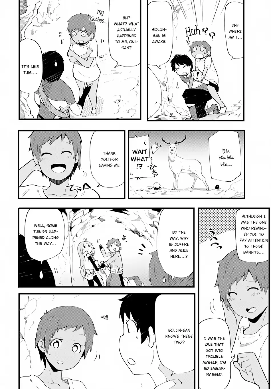Seichou Cheat de Nandemo Dekiruyou ni Natta ga, Mushoku dake wa Yamerarenai you desu Chapter 4 page 17 - 