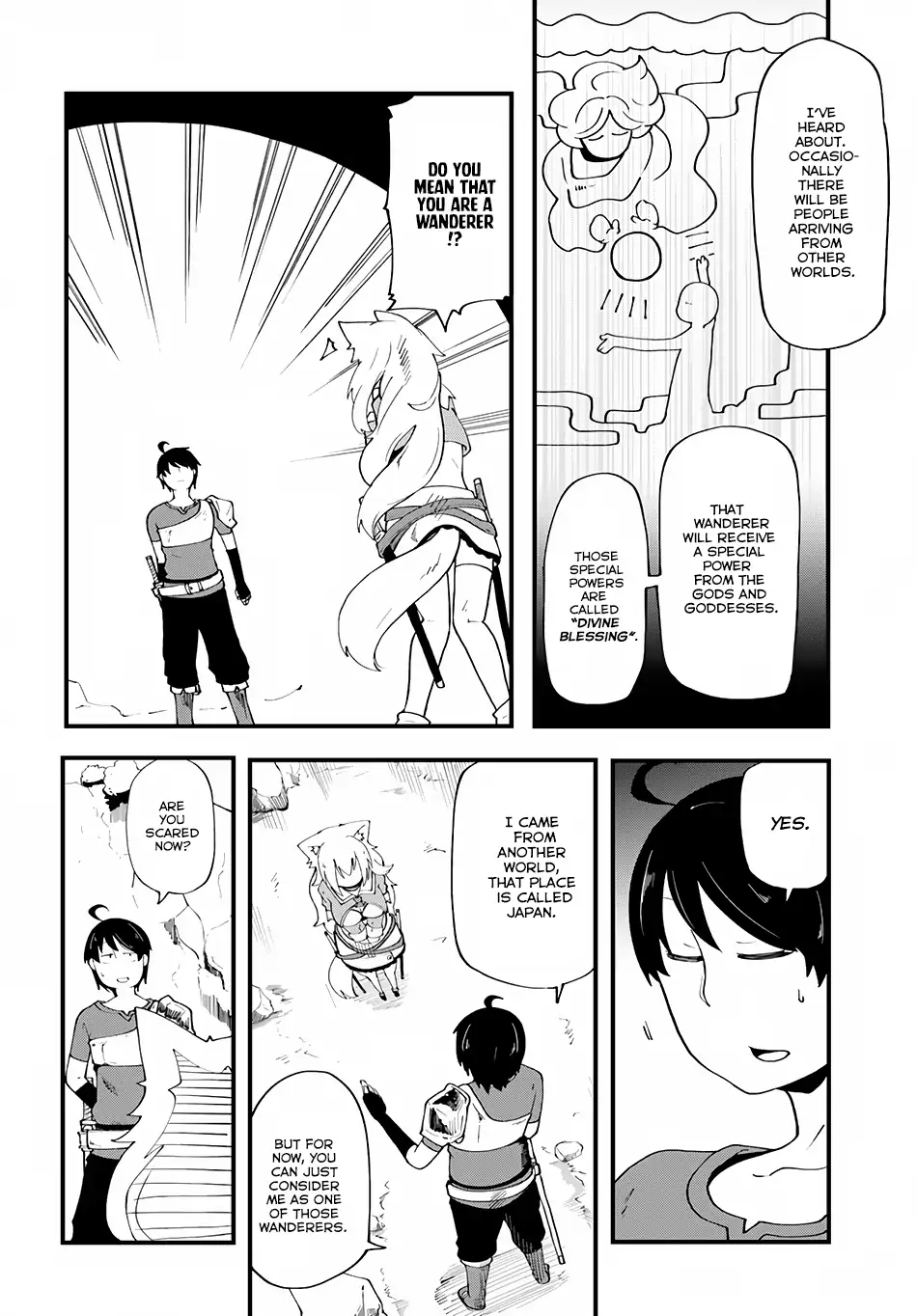Seichou Cheat de Nandemo Dekiruyou ni Natta ga, Mushoku dake wa Yamerarenai you desu Chapter 5 page 38 - 