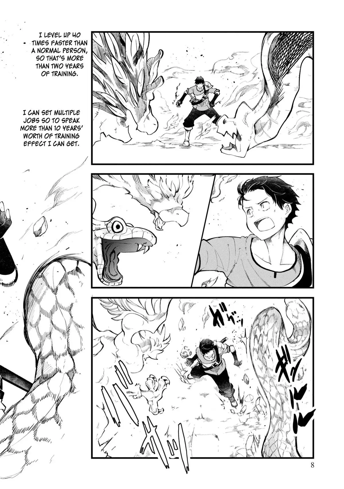 Seichou Cheat de Nandemo Dekiruyou ni Natta ga, Mushoku dake wa Yamerarenai you desu Chapter 55 page 10 - 