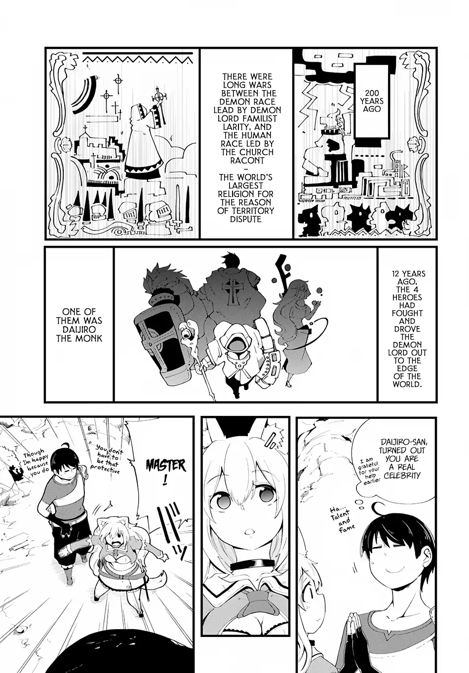 Seichou Cheat de Nandemo Dekiruyou ni Natta ga, Mushoku dake wa Yamerarenai you desu Chapter 6 page 1 - 