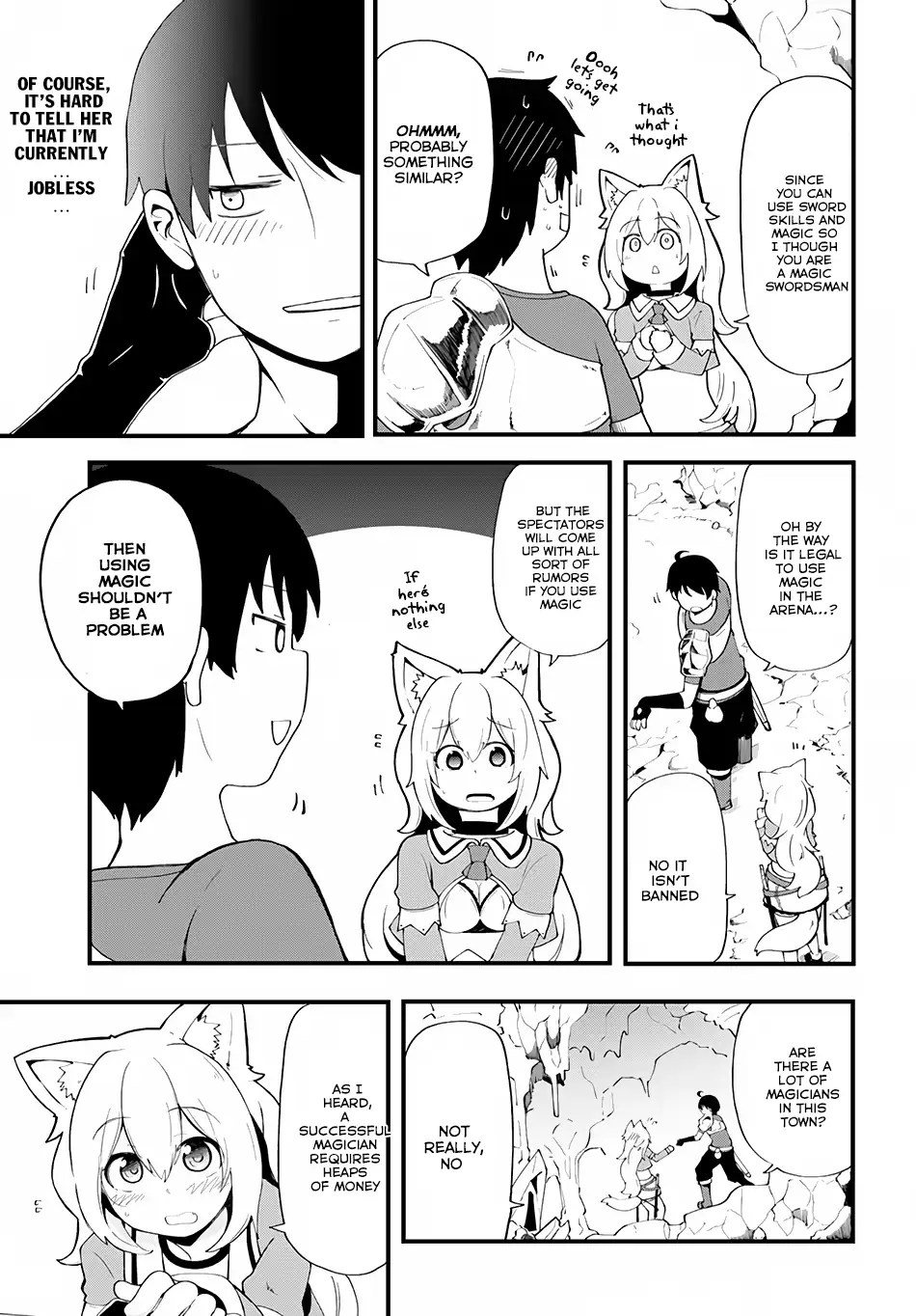 Seichou Cheat de Nandemo Dekiruyou ni Natta ga, Mushoku dake wa Yamerarenai you desu Chapter 6 page 8 - 
