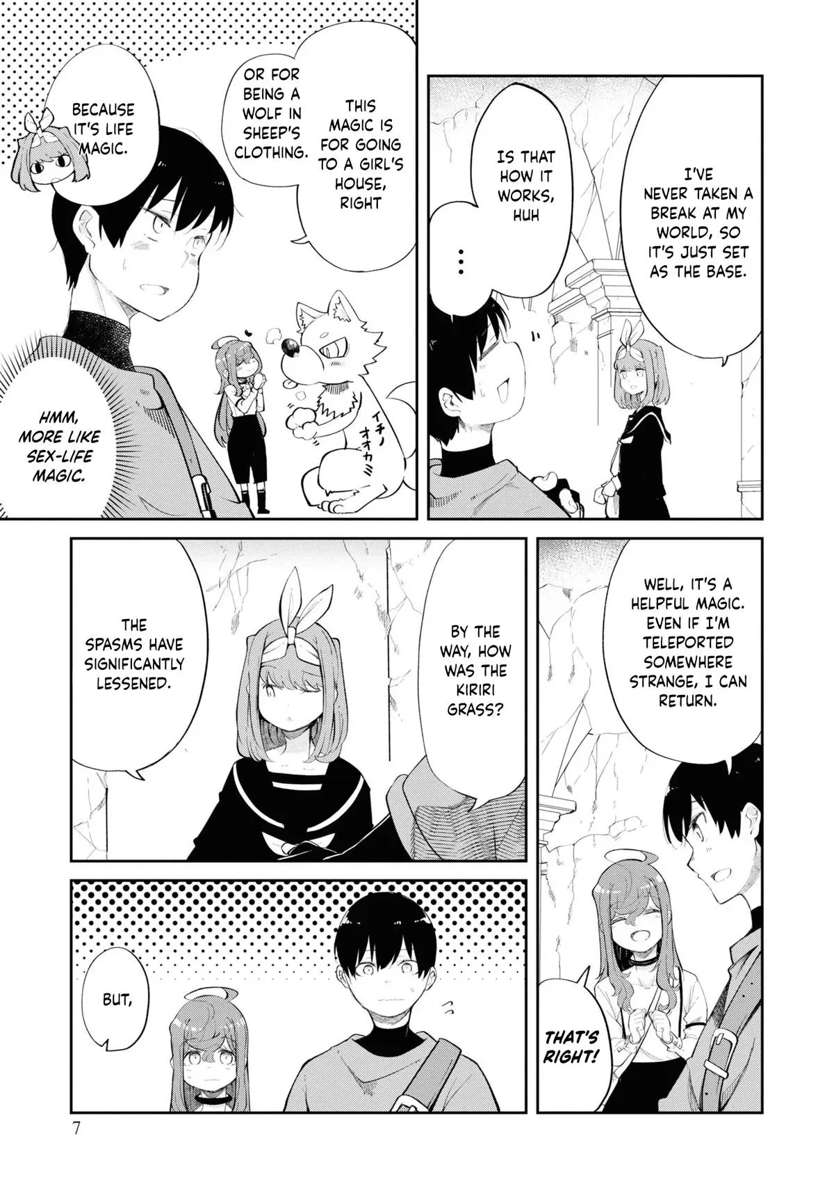 Seichou Cheat de Nandemo Dekiruyou ni Natta ga, Mushoku dake wa Yamerarenai you desu Chapter 61 page 8 - 