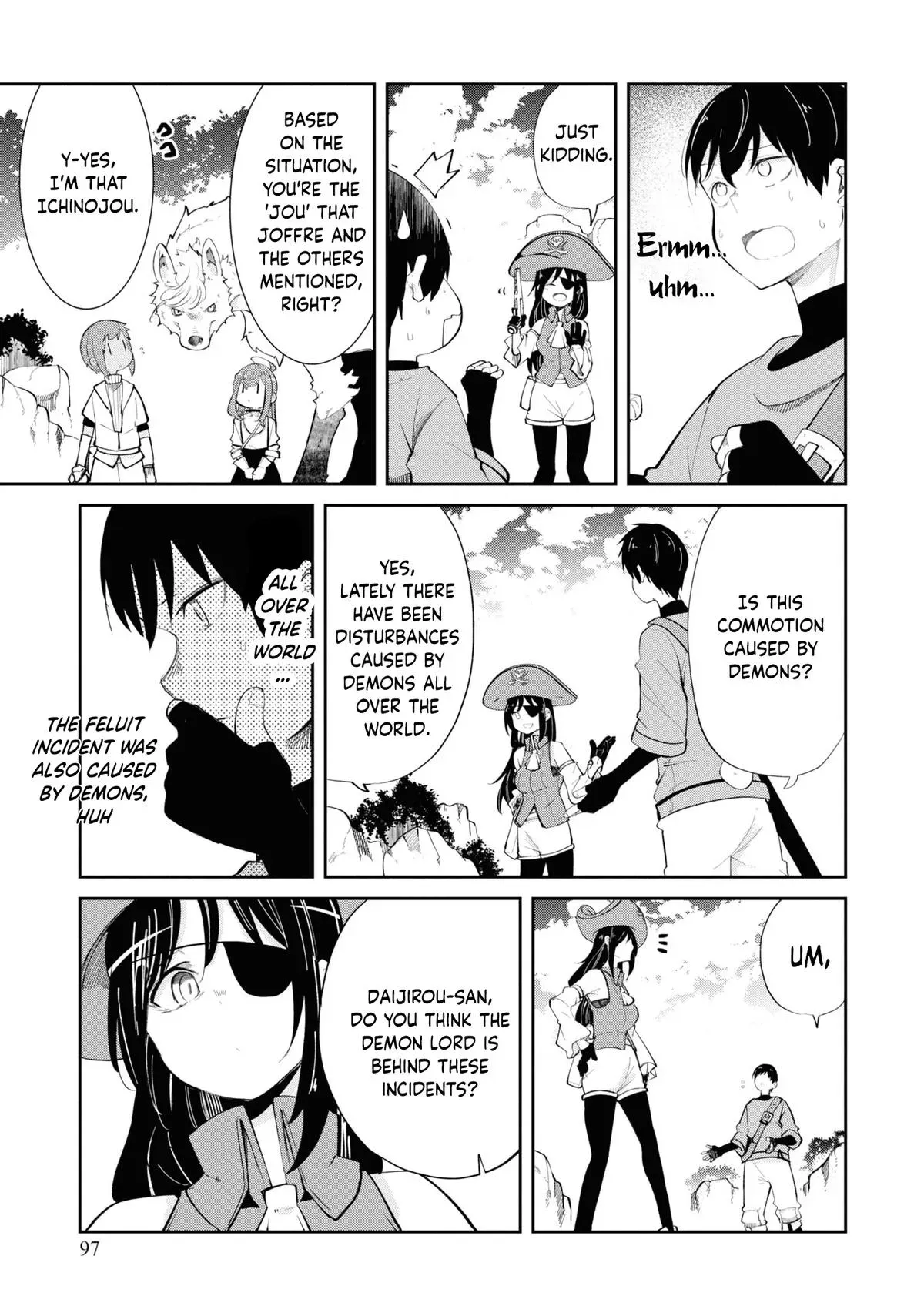Seichou Cheat de Nandemo Dekiruyou ni Natta ga, Mushoku dake wa Yamerarenai you desu Chapter 62 page 45 - 