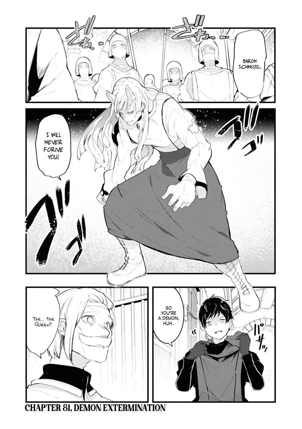 Seichou Cheat de Nandemo Dekiruyou ni Natta ga, Mushoku dake wa Yamerarenai you desu Chapter 81 page 1 - 