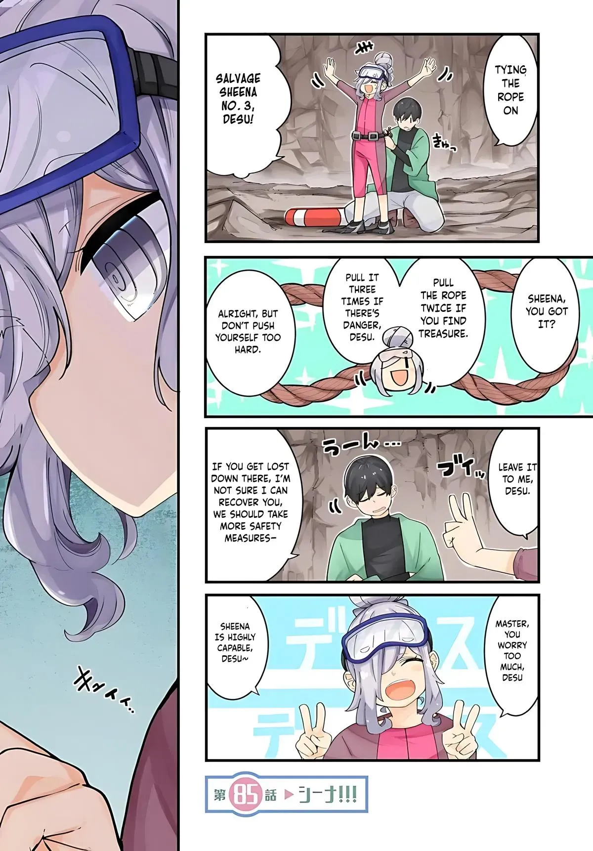Seichou Cheat de Nandemo Dekiruyou ni Natta ga, Mushoku dake wa Yamerarenai you desu Chapter 85 page 5 - 