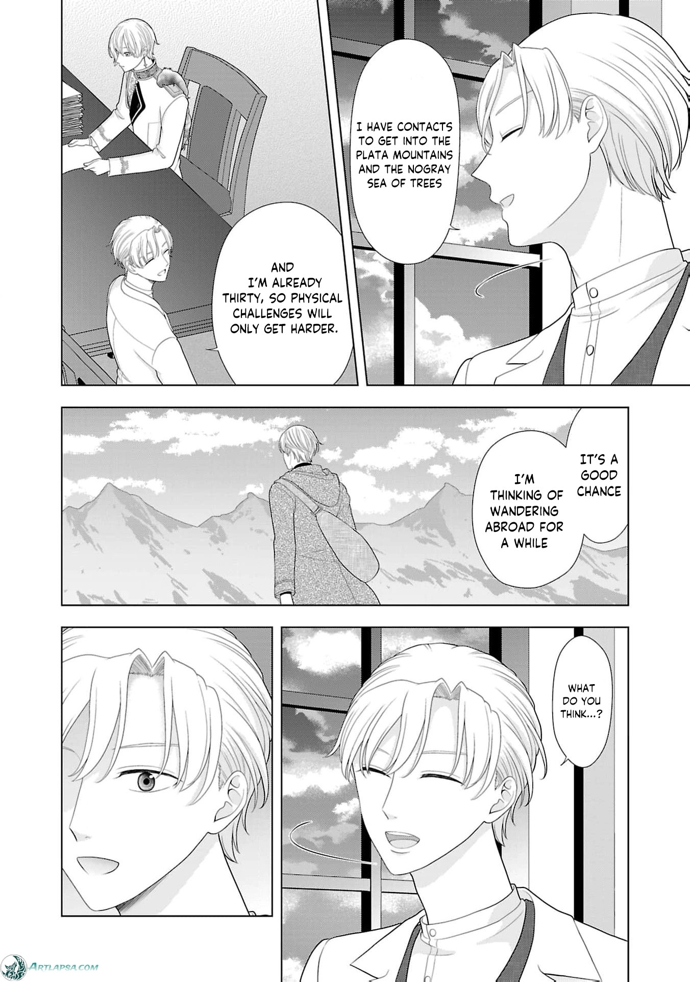Seijo ni Naritai Wake de wa Arimasen ga Henkyou kara Kita Inaka Musume nanoni Ou Taishi-hi Kouho ni Erabarete Shimaimashita!? Chapter 16 page 33 - 