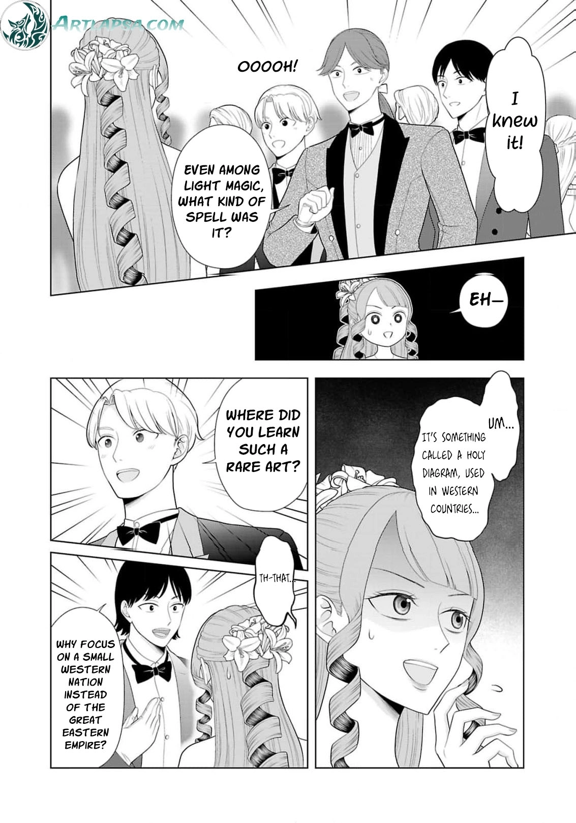 Seijo ni Naritai Wake de wa Arimasen ga Henkyou kara Kita Inaka Musume nanoni Ou Taishi-hi Kouho ni Erabarete Shimaimashita!? Chapter 17 page 11 - 