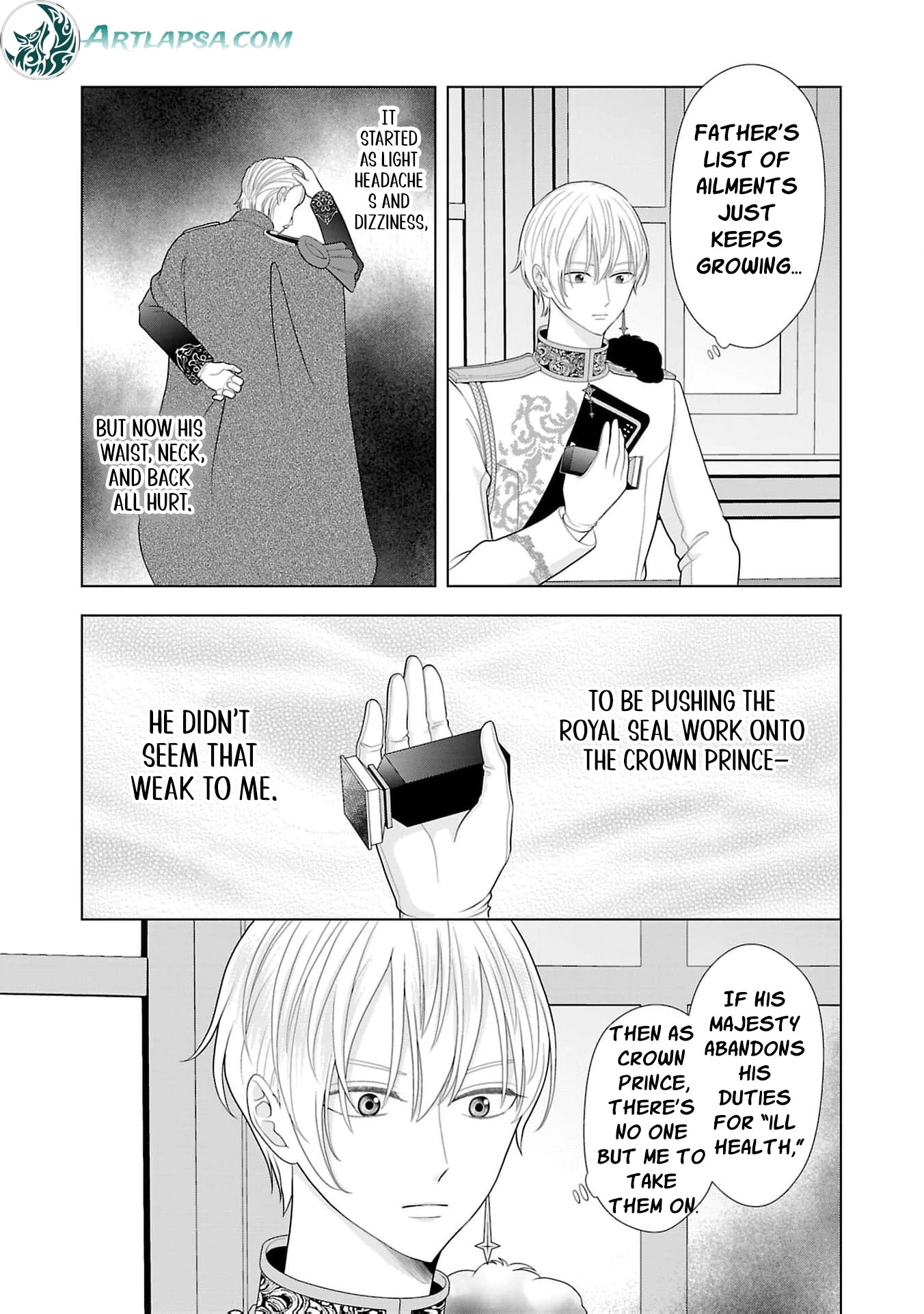 Seijo ni Naritai Wake de wa Arimasen ga Henkyou kara Kita Inaka Musume nanoni Ou Taishi-hi Kouho ni Erabarete Shimaimashita!? Chapter 17 page 26 - 