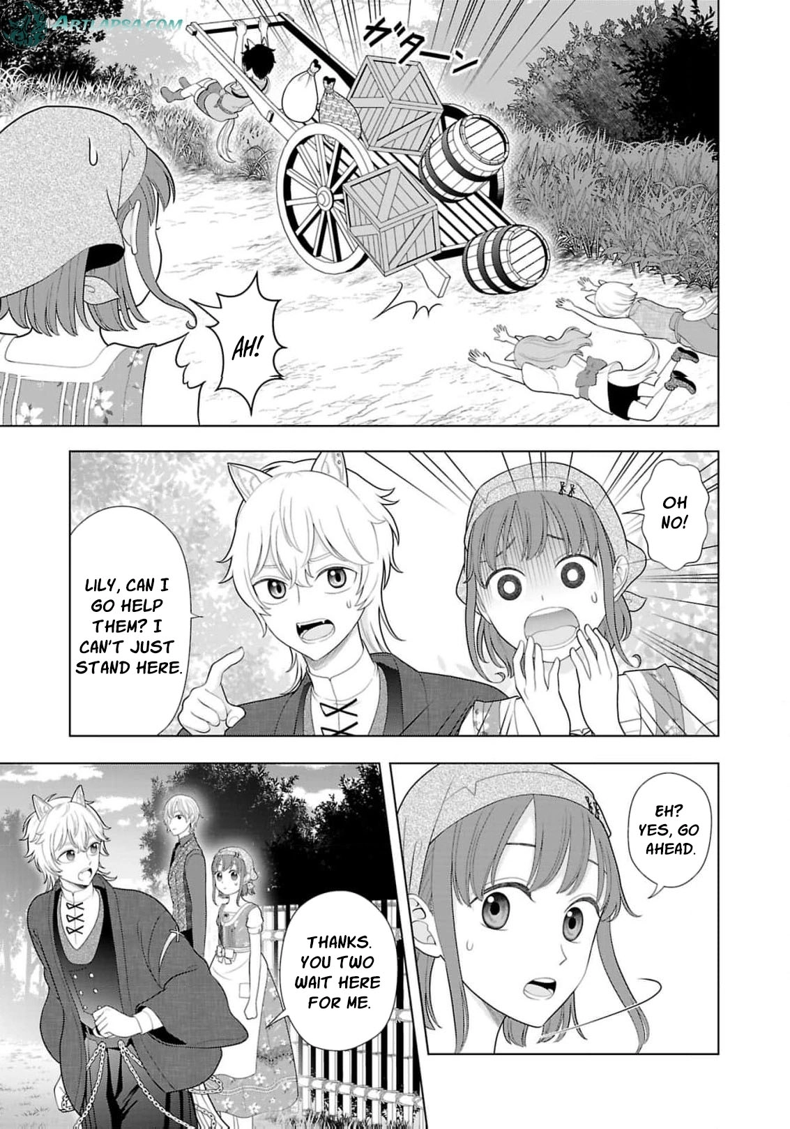 Seijo ni Naritai Wake de wa Arimasen ga Henkyou kara Kita Inaka Musume nanoni Ou Taishi-hi Kouho ni Erabarete Shimaimashita!? Chapter 21 page 6 - 