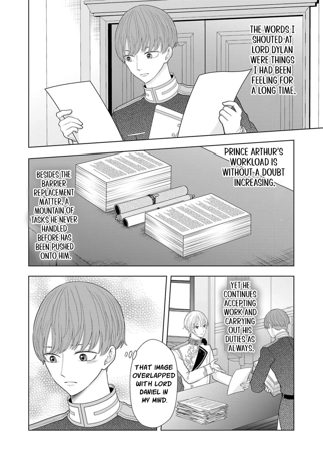 Seijo ni Naritai Wake de wa Arimasen ga Henkyou kara Kita Inaka Musume nanoni Ou Taishi-hi Kouho ni Erabarete Shimaimashita!? Chapter 22 page 7 - 