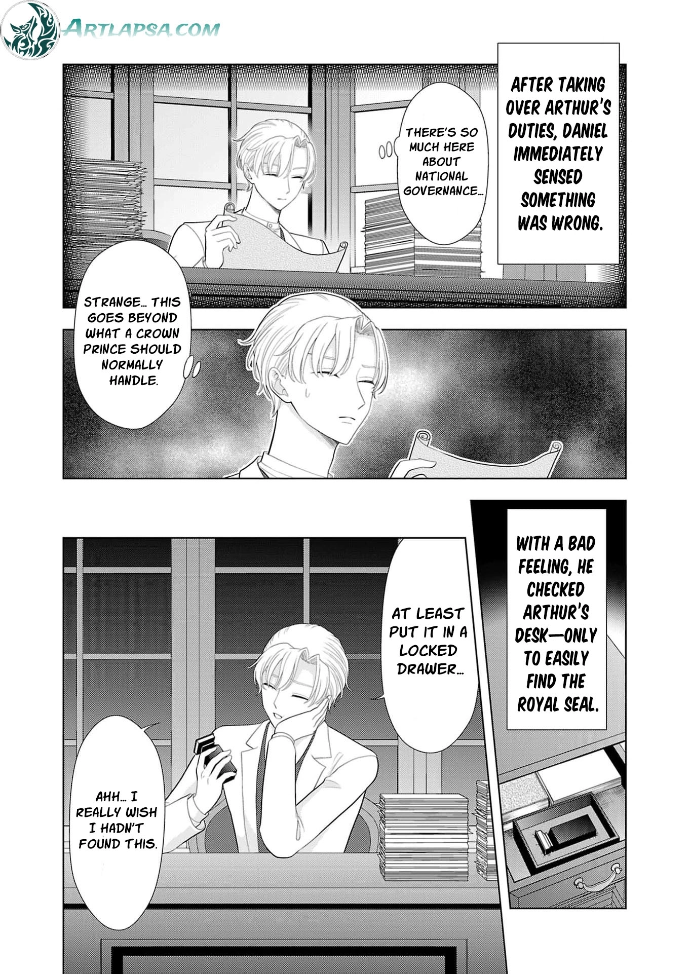 Seijo ni Naritai Wake de wa Arimasen ga Henkyou kara Kita Inaka Musume nanoni Ou Taishi-hi Kouho ni Erabarete Shimaimashita!? Chapter 23 page 6 - 