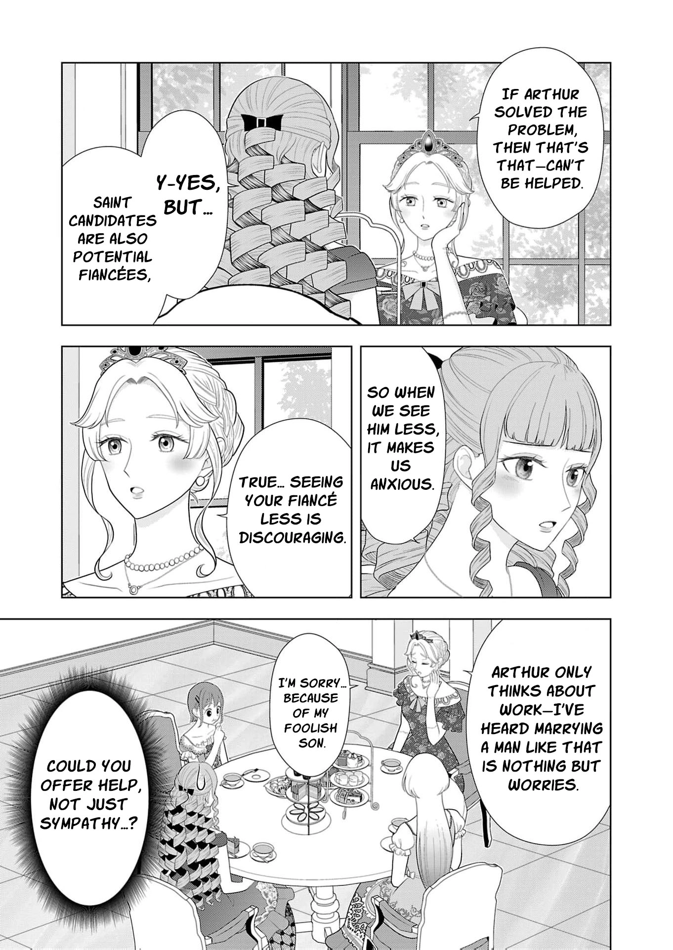 Seijo ni Naritai Wake de wa Arimasen ga Henkyou kara Kita Inaka Musume nanoni Ou Taishi-hi Kouho ni Erabarete Shimaimashita!? Chapter 27 page 18 - 