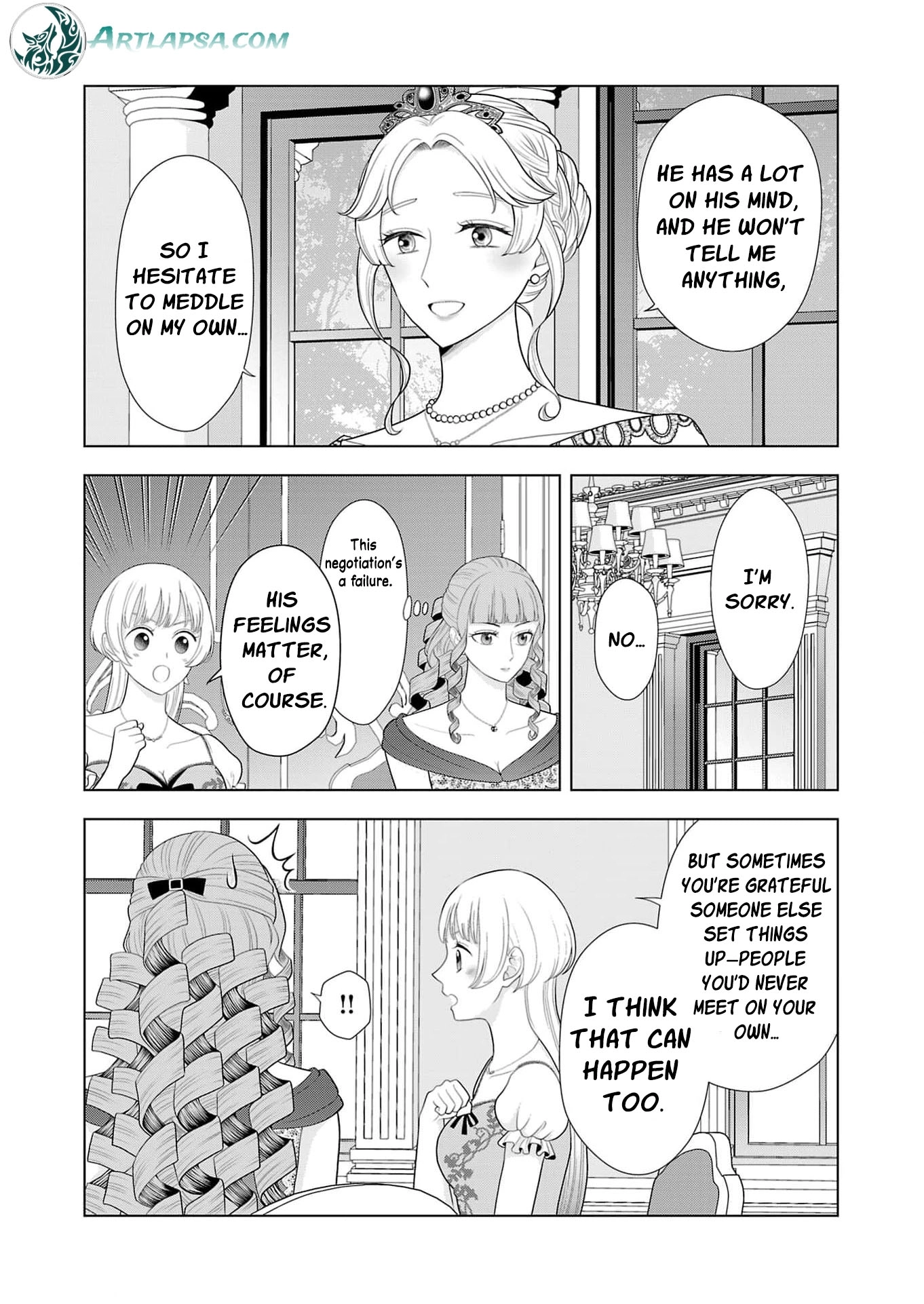 Seijo ni Naritai Wake de wa Arimasen ga Henkyou kara Kita Inaka Musume nanoni Ou Taishi-hi Kouho ni Erabarete Shimaimashita!? Chapter 27 page 21 - 