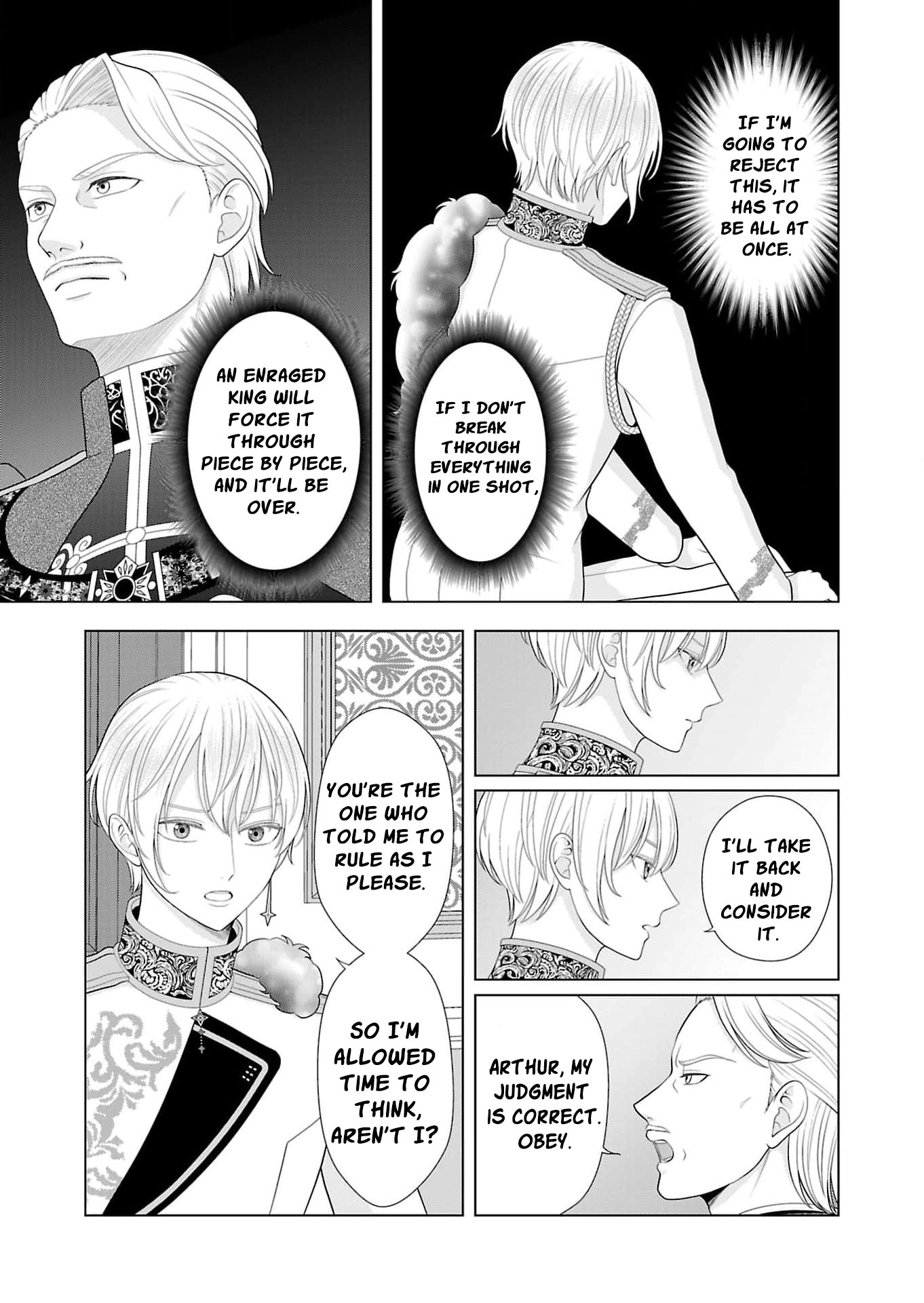 Seijo ni Naritai Wake de wa Arimasen ga Henkyou kara Kita Inaka Musume nanoni Ou Taishi-hi Kouho ni Erabarete Shimaimashita!? Chapter 28 page 12 - 