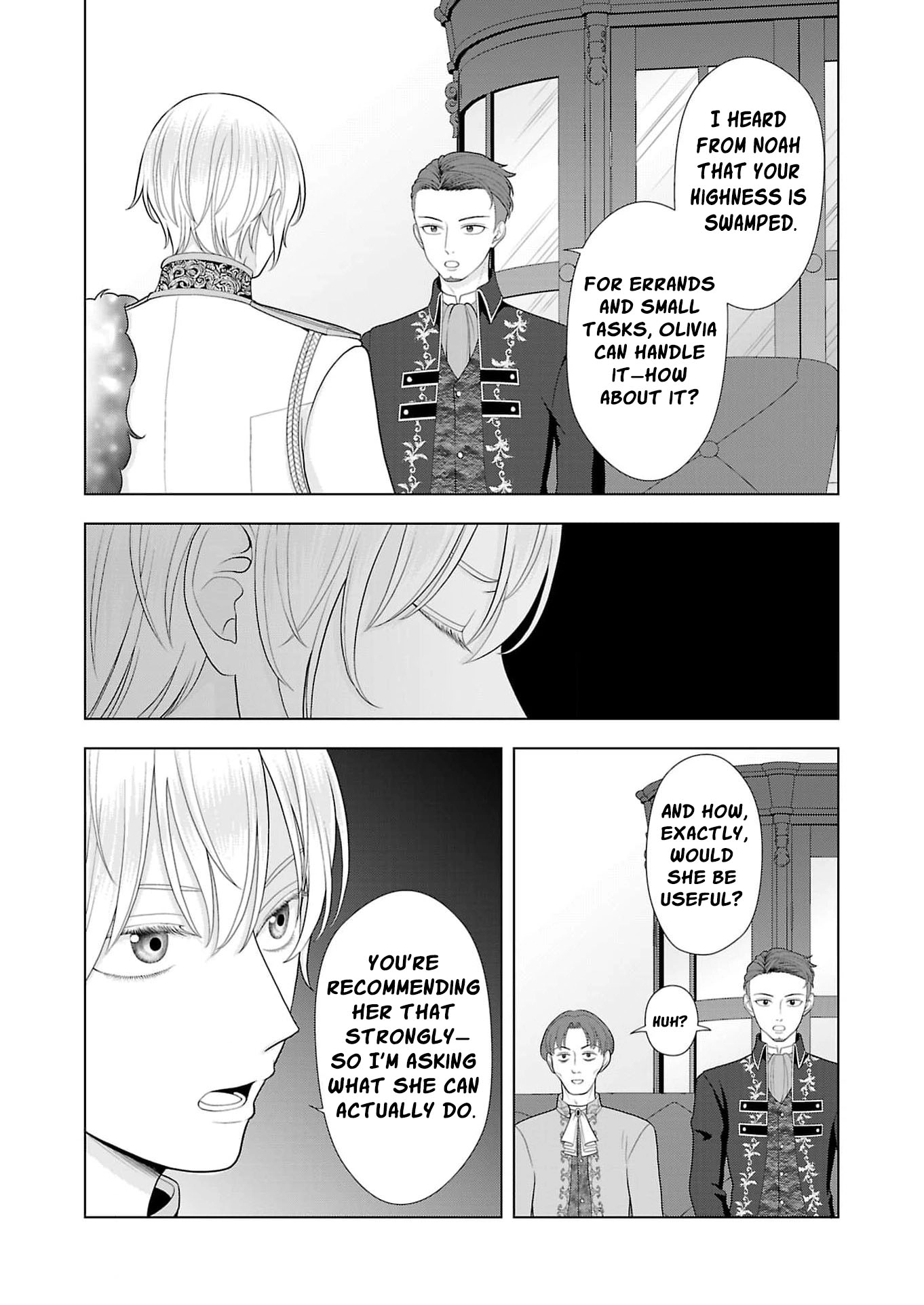 Seijo ni Naritai Wake de wa Arimasen ga Henkyou kara Kita Inaka Musume nanoni Ou Taishi-hi Kouho ni Erabarete Shimaimashita!? Chapter 28 page 17 - 