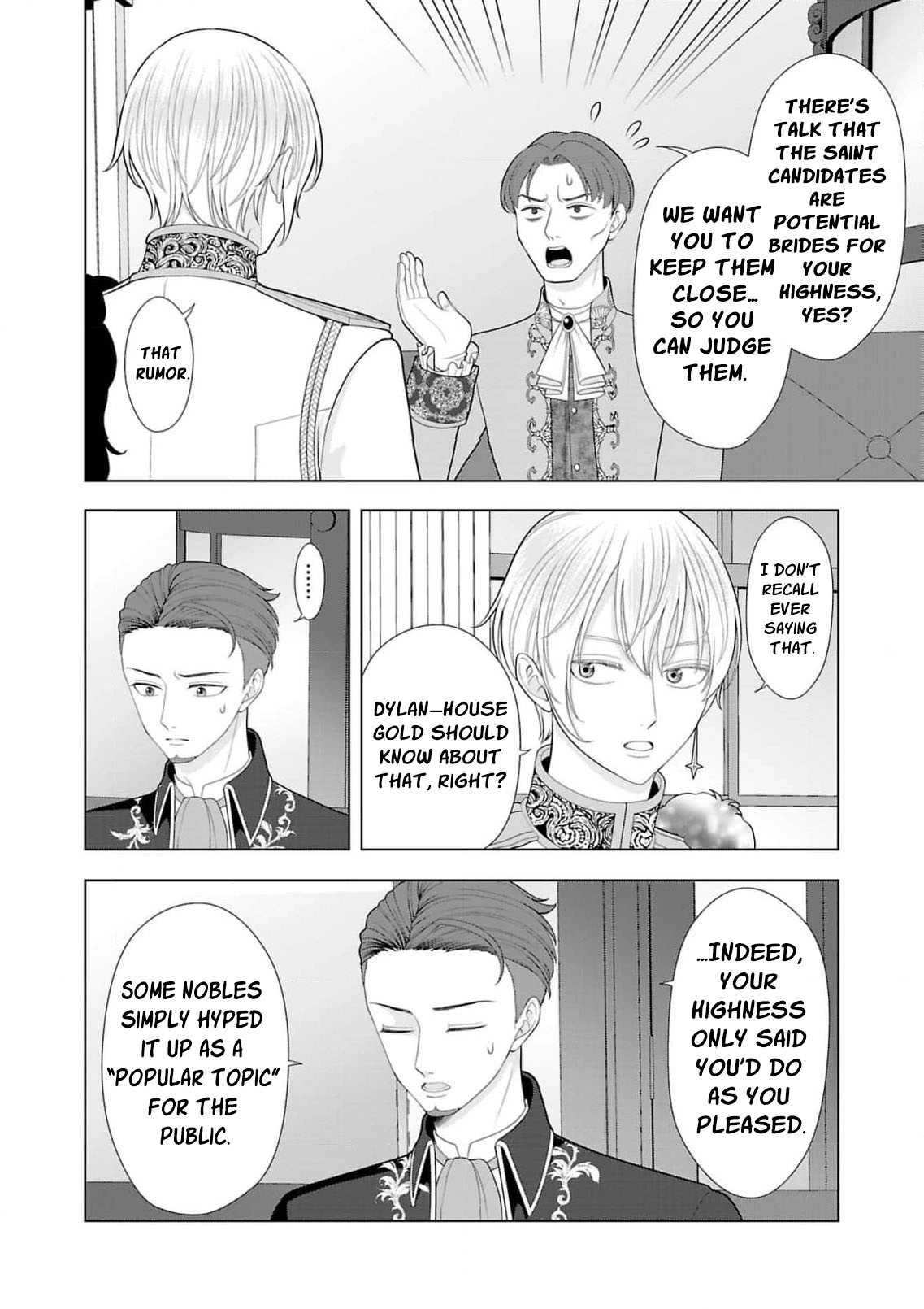 Seijo ni Naritai Wake de wa Arimasen ga Henkyou kara Kita Inaka Musume nanoni Ou Taishi-hi Kouho ni Erabarete Shimaimashita!? Chapter 28 page 19 - 