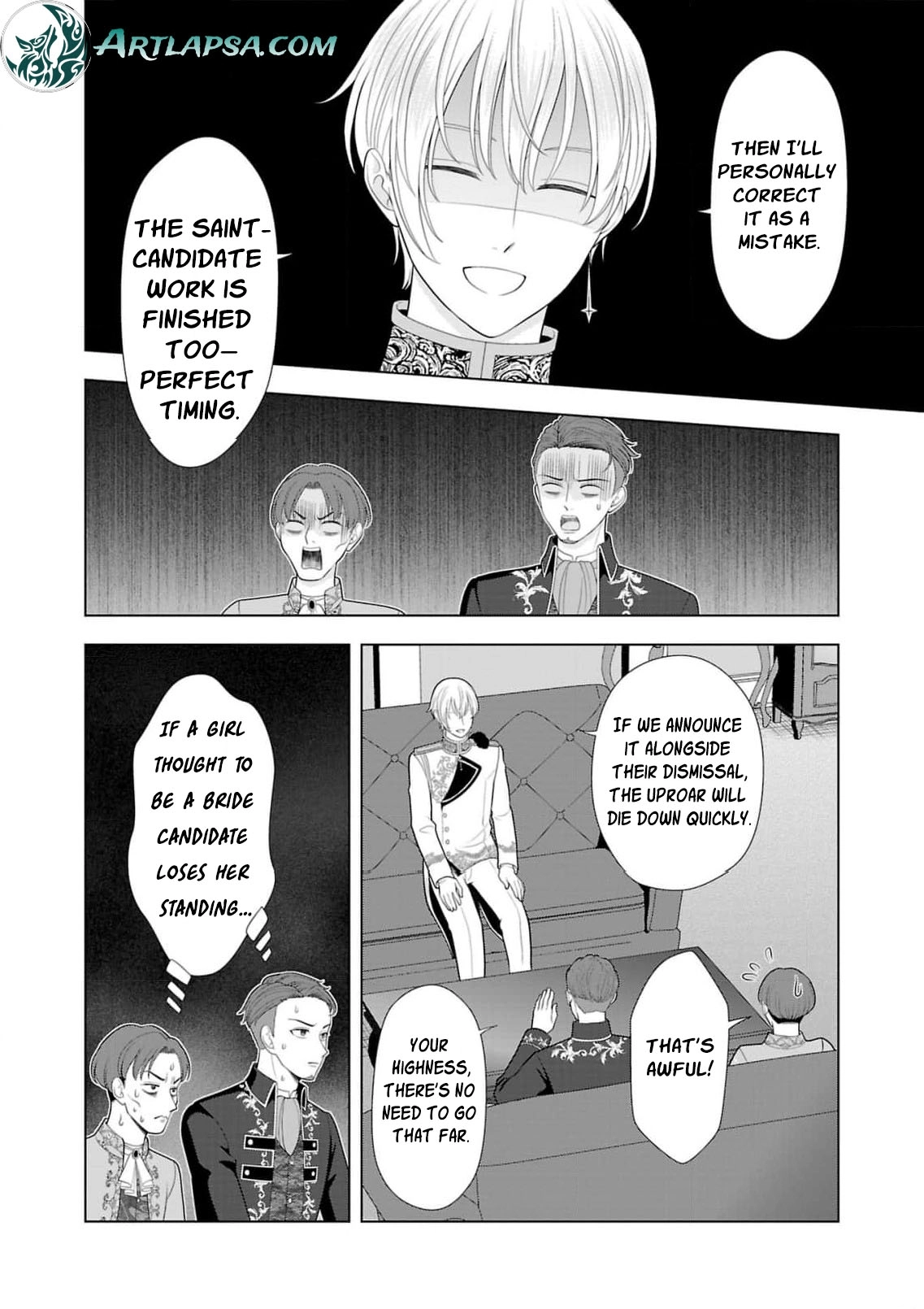 Seijo ni Naritai Wake de wa Arimasen ga Henkyou kara Kita Inaka Musume nanoni Ou Taishi-hi Kouho ni Erabarete Shimaimashita!? Chapter 28 page 21 - 