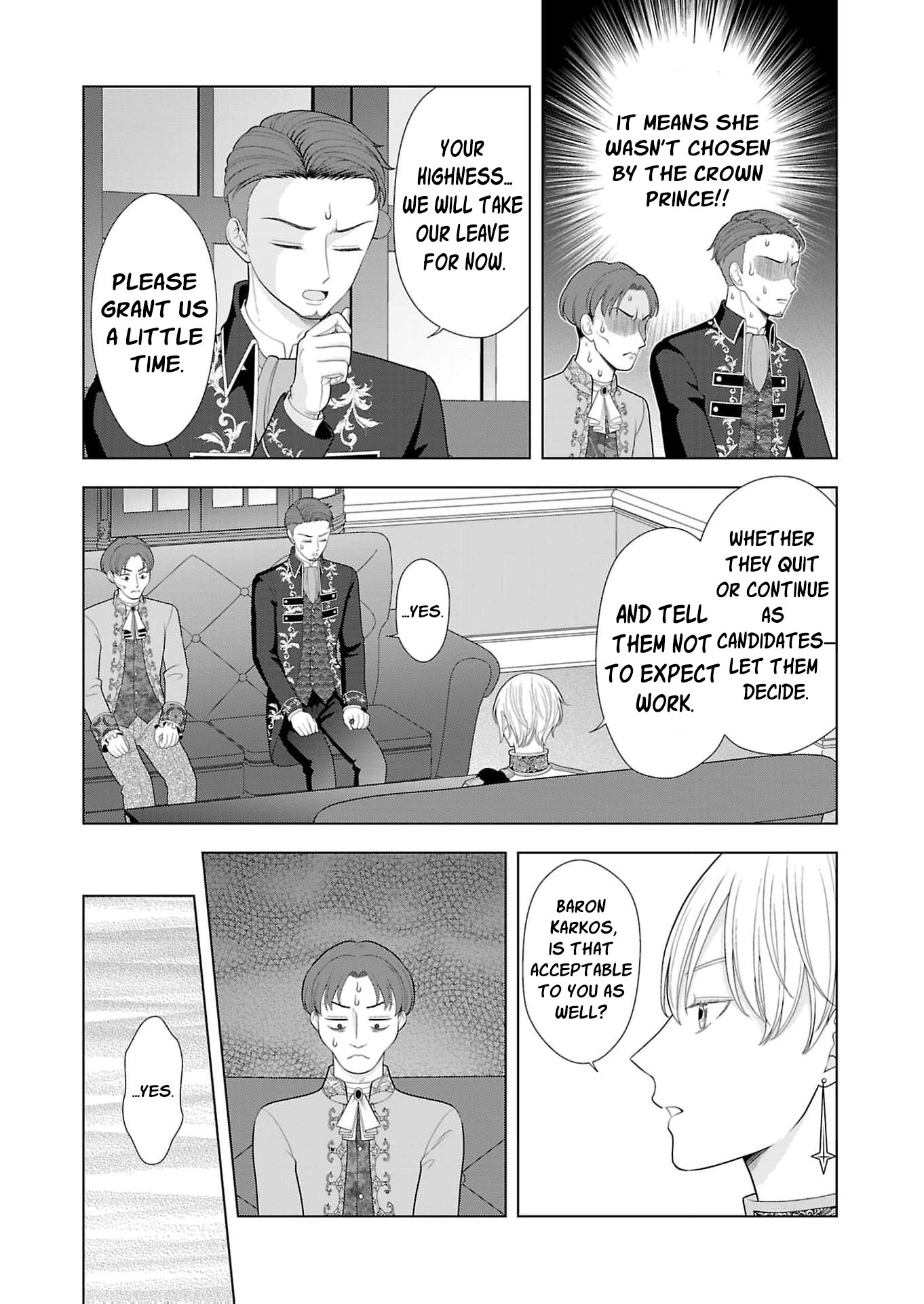 Seijo ni Naritai Wake de wa Arimasen ga Henkyou kara Kita Inaka Musume nanoni Ou Taishi-hi Kouho ni Erabarete Shimaimashita!? Chapter 28 page 22 - 