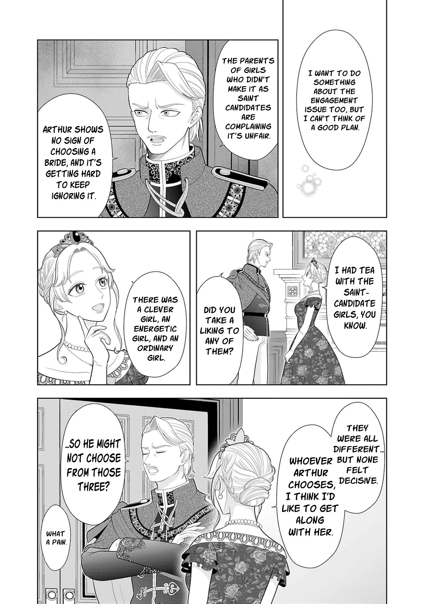 Seijo ni Naritai Wake de wa Arimasen ga Henkyou kara Kita Inaka Musume nanoni Ou Taishi-hi Kouho ni Erabarete Shimaimashita!? Chapter 29 page 22 - 