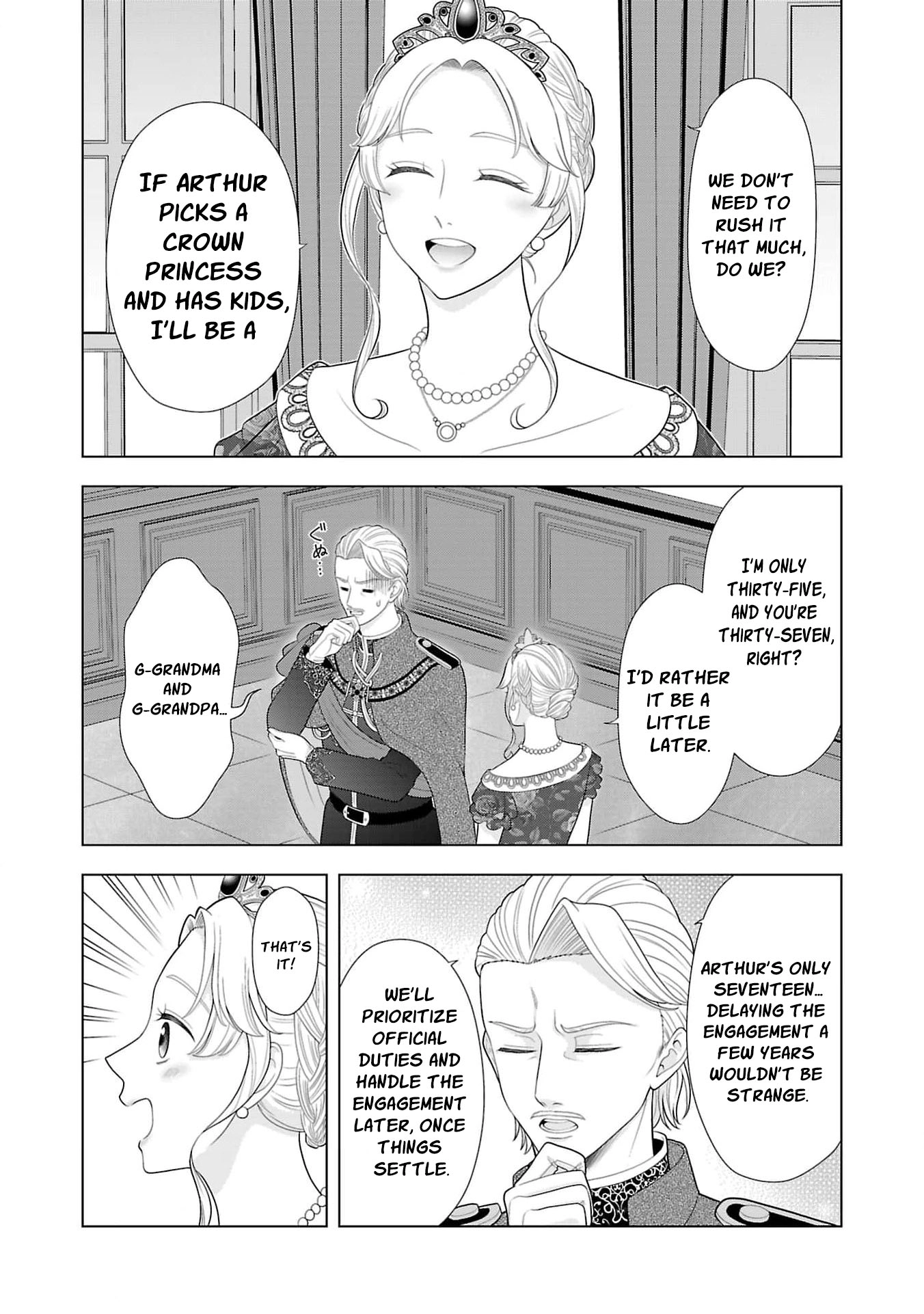Seijo ni Naritai Wake de wa Arimasen ga Henkyou kara Kita Inaka Musume nanoni Ou Taishi-hi Kouho ni Erabarete Shimaimashita!? Chapter 29 page 23 - 
