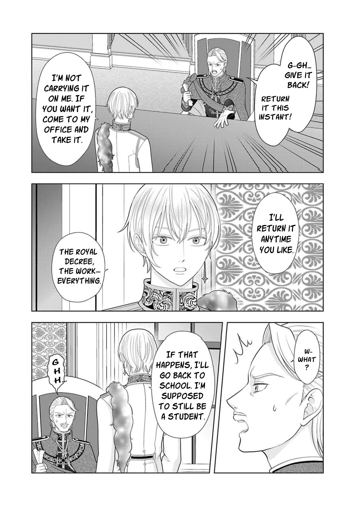 Seijo ni Naritai Wake de wa Arimasen ga Henkyou kara Kita Inaka Musume nanoni Ou Taishi-hi Kouho ni Erabarete Shimaimashita!? Chapter 29 page 7 - 