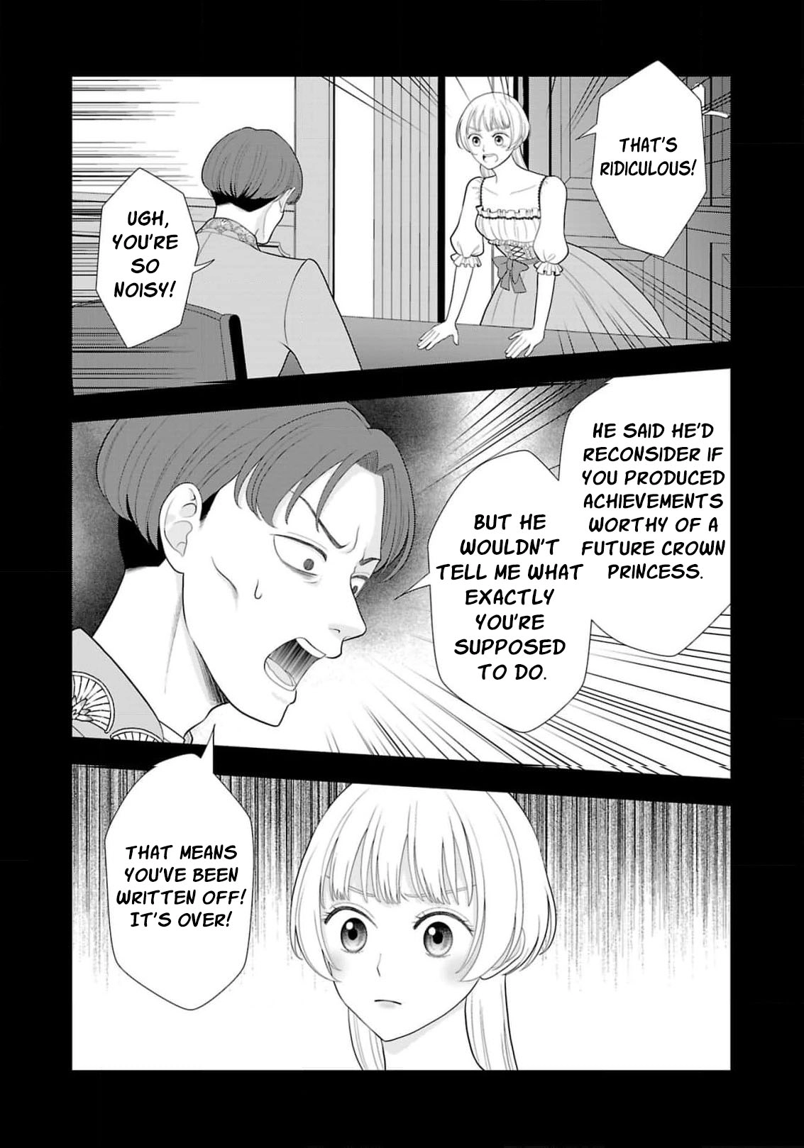 Seijo ni Naritai Wake de wa Arimasen ga Henkyou kara Kita Inaka Musume nanoni Ou Taishi-hi Kouho ni Erabarete Shimaimashita!? Chapter 30 page 5 - 