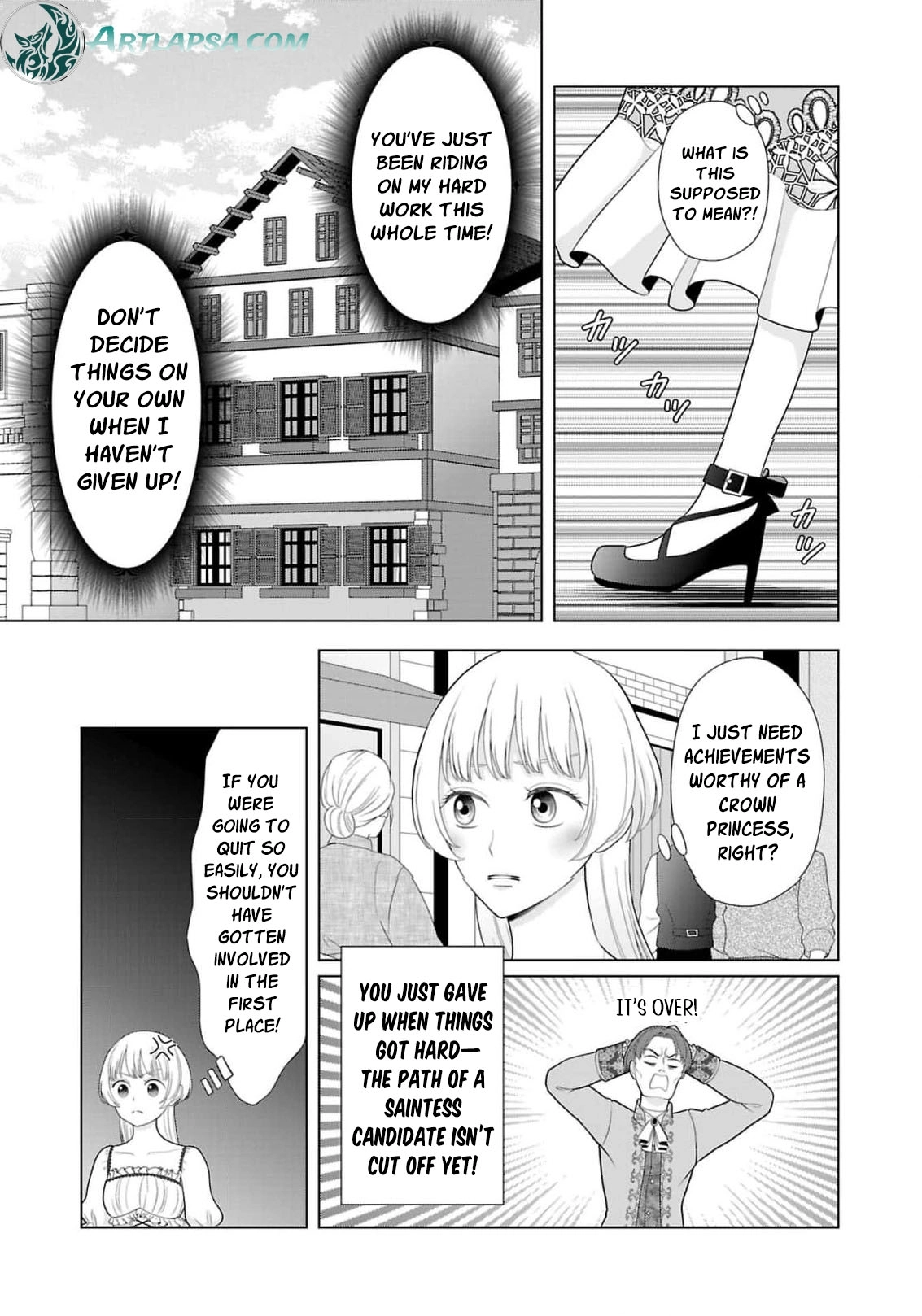 Seijo ni Naritai Wake de wa Arimasen ga Henkyou kara Kita Inaka Musume nanoni Ou Taishi-hi Kouho ni Erabarete Shimaimashita!? Chapter 30 page 6 - 
